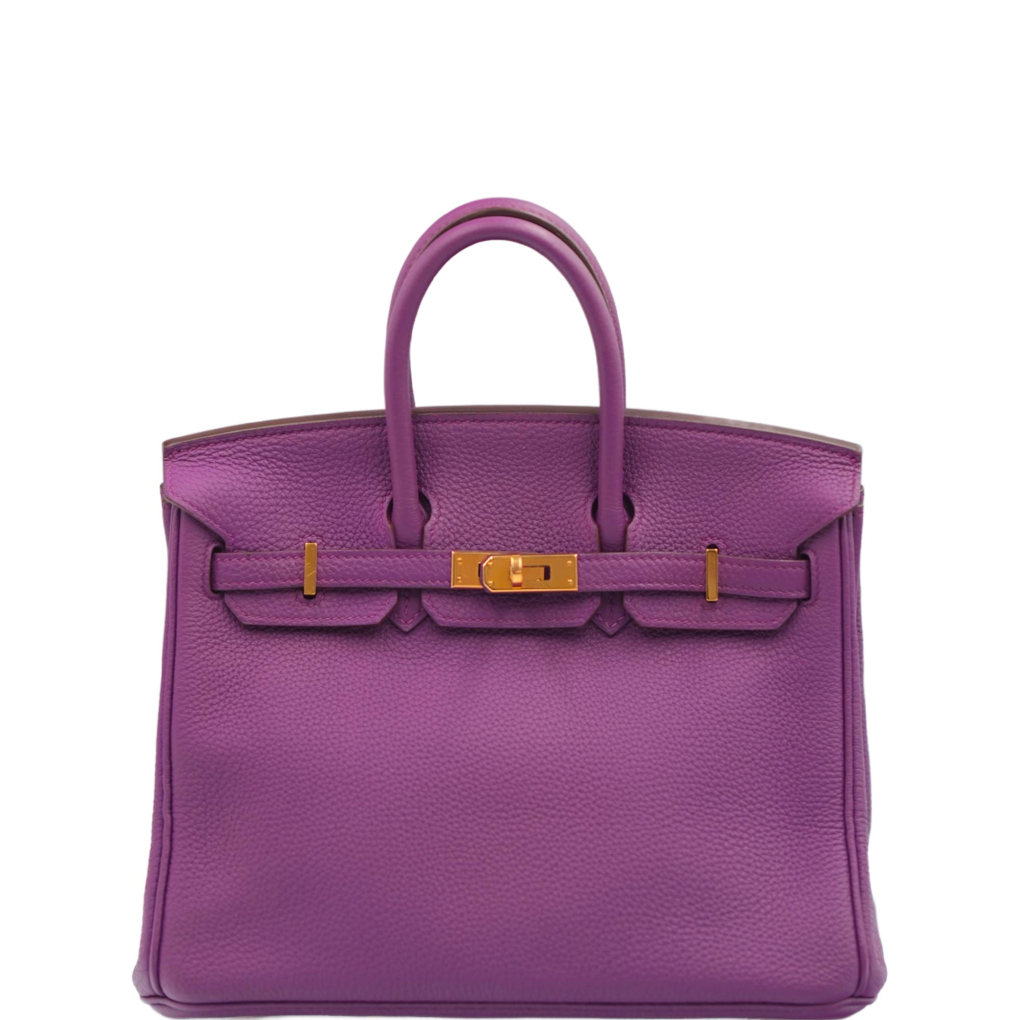 Hermès Birkin 25 Anemone Togo with Gold Hardware