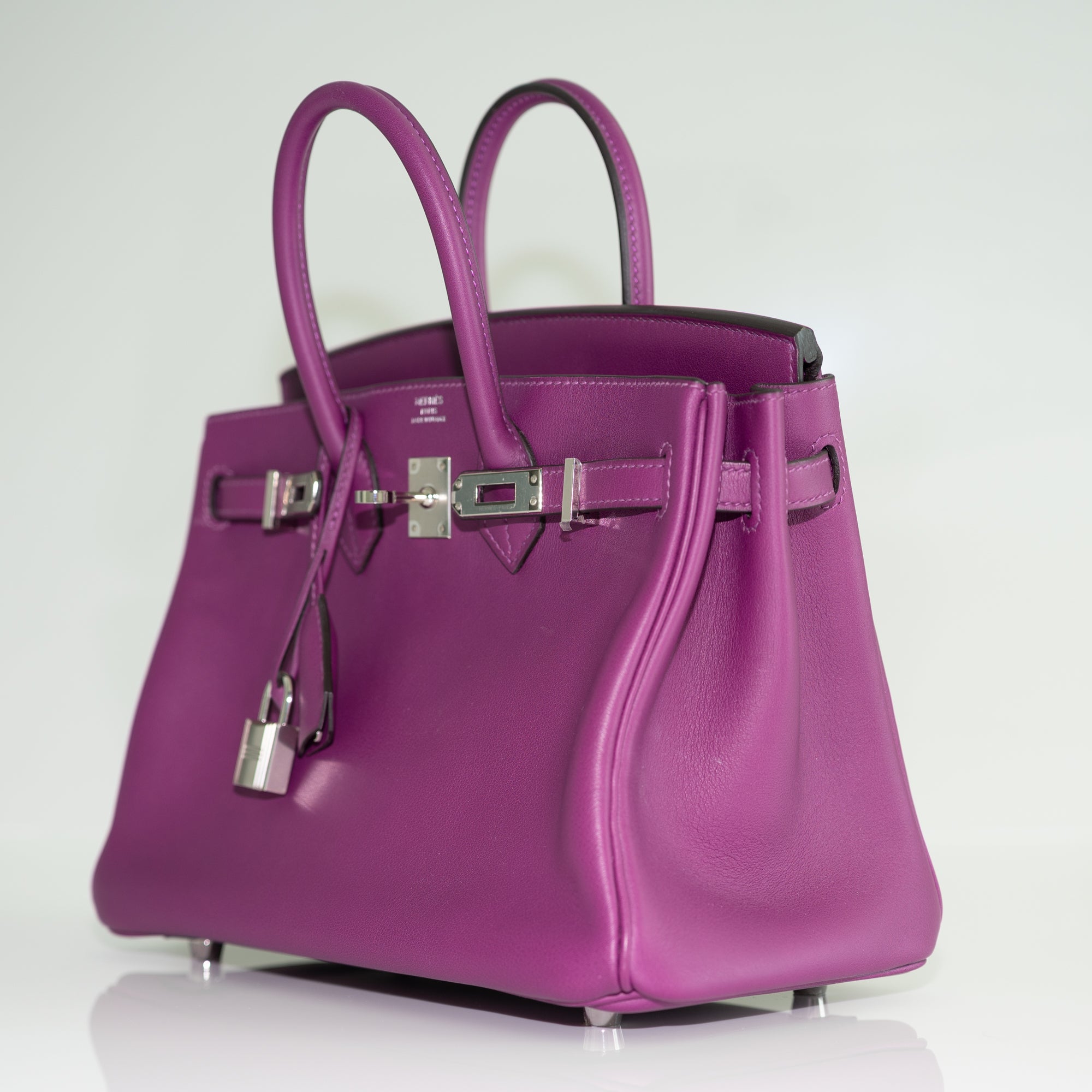 Hermès Birkin 25 Anemone Togo Palladium Hardware