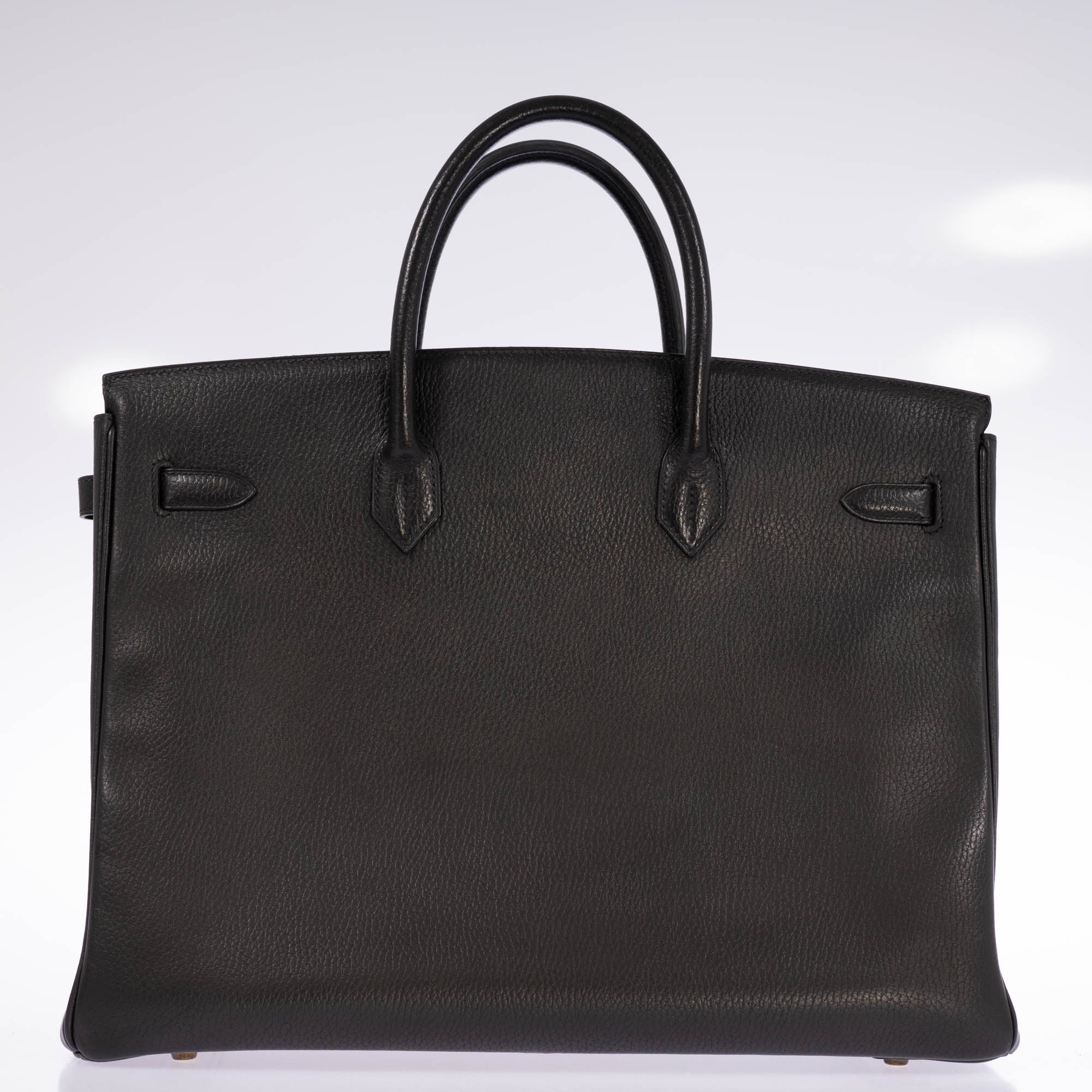 Hermès Birkin 40 Noir Vache Ardennes Gold Hardware