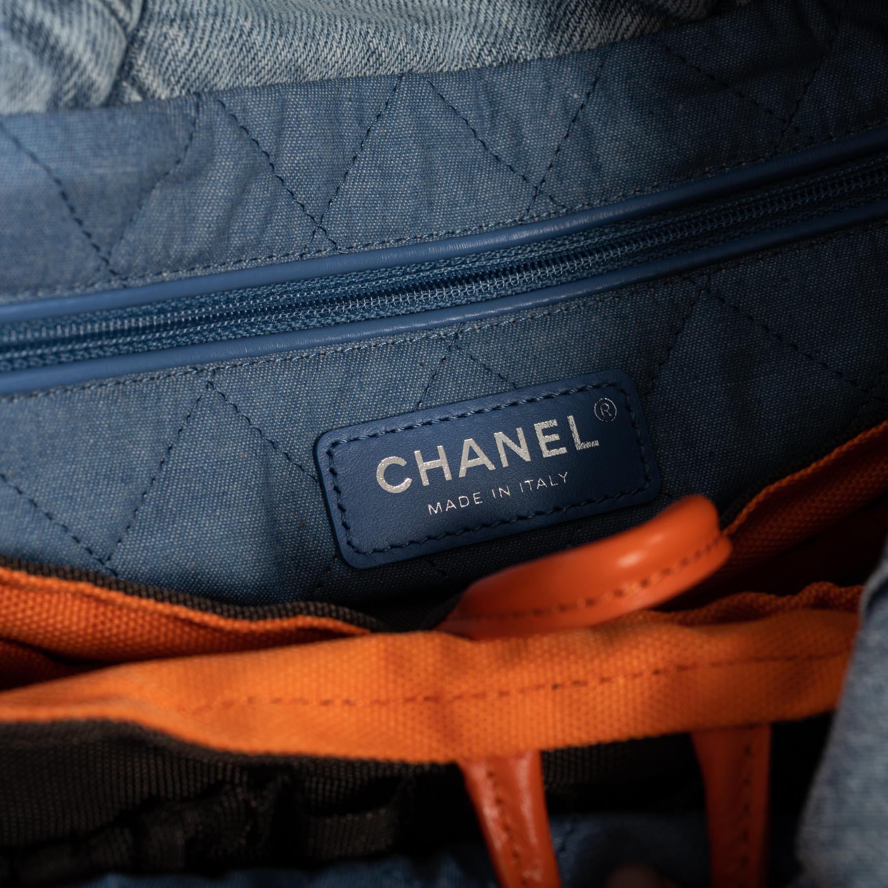 Chanel 22 Handbag Denim