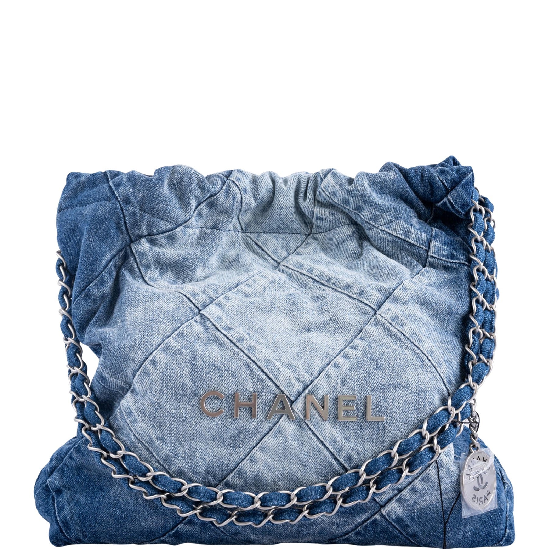 Chanel 22 Handbag Denim