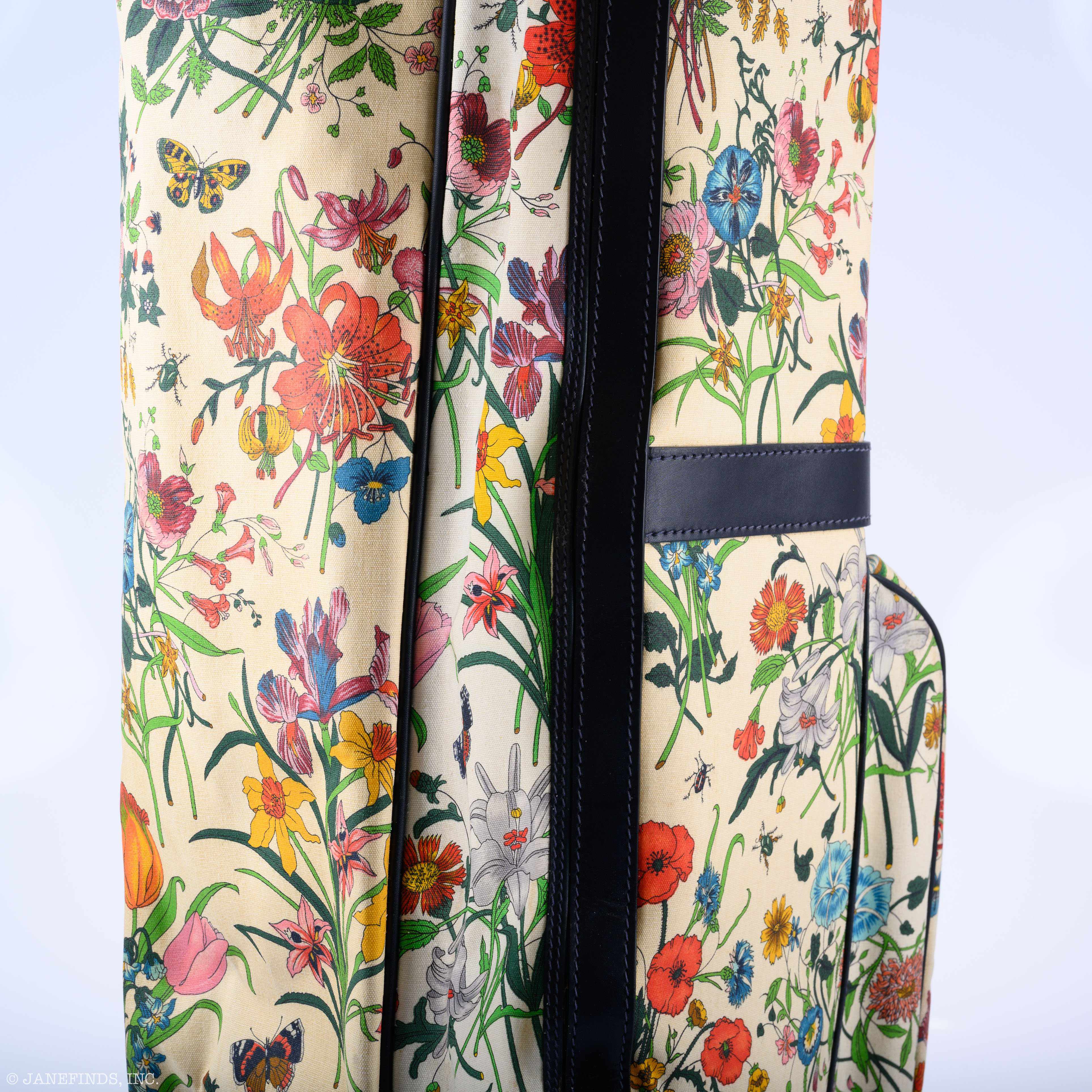 Gucci Flora Canvas Golf Bag