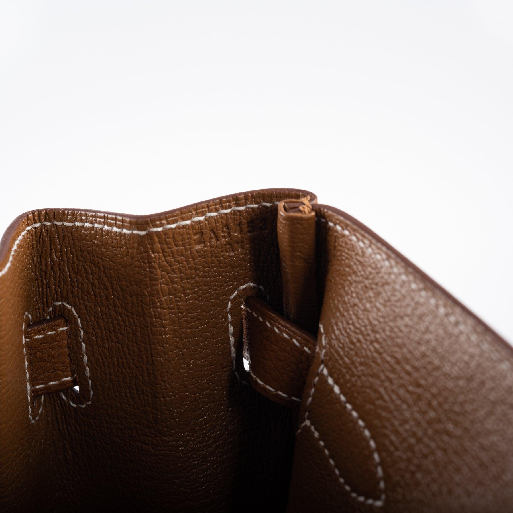 Hermès 3 in 1 Birkin 30 Fauve Barenia Faubourg and Toile Gold Hardware