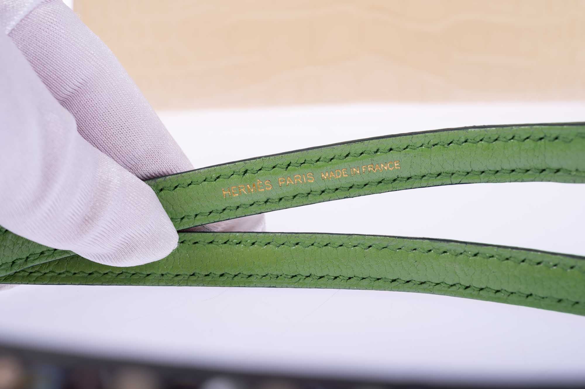 Hermès 85cm Cross Body Strap with Custom Swarovski