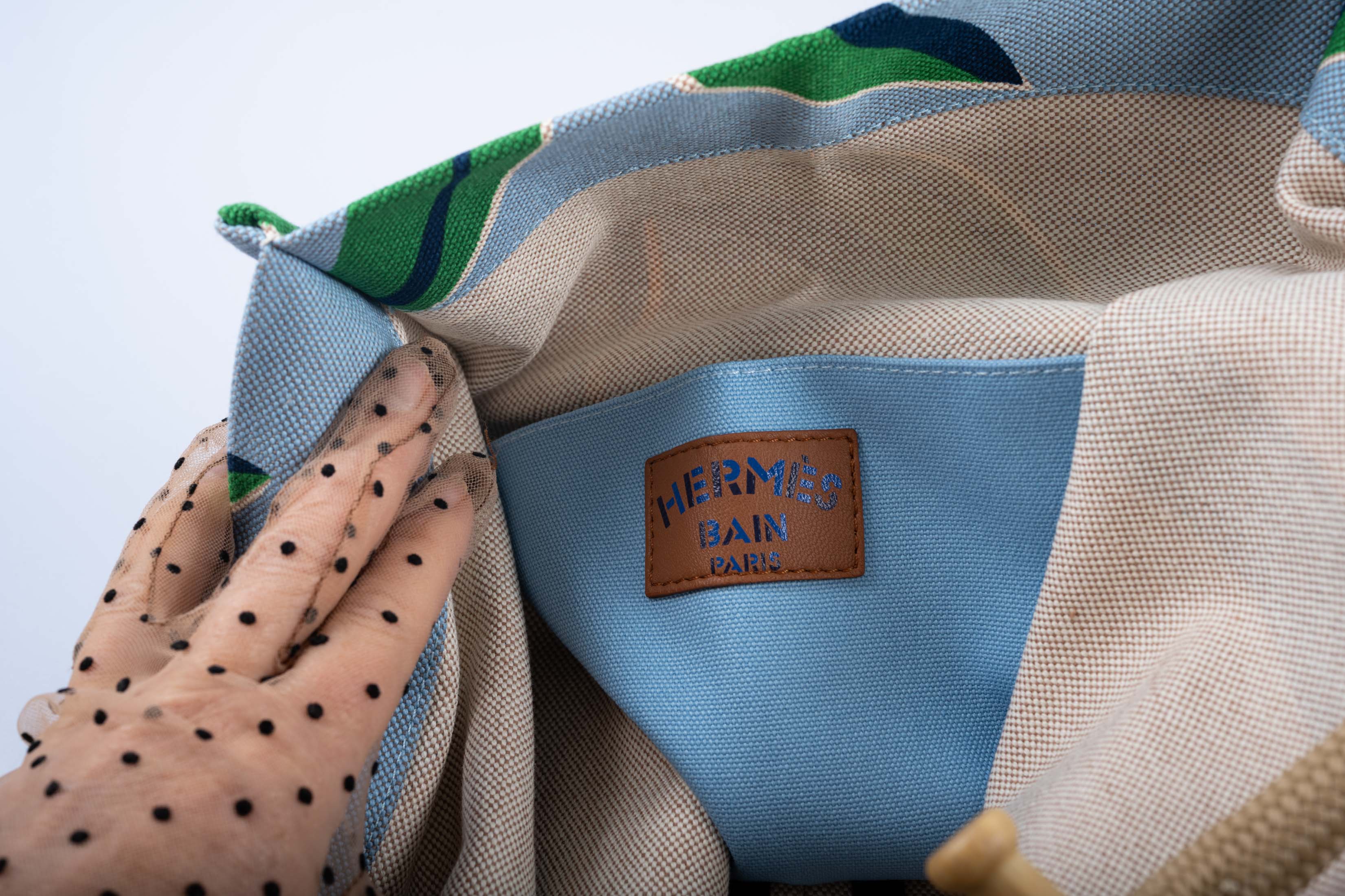 Hermès Apres la Vague Beach Bag