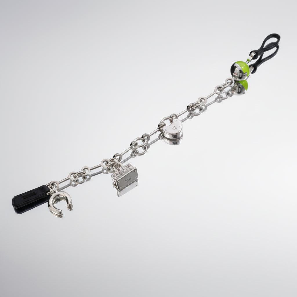 Hermès Bijou de Birkin Charm Noir Leather Palladium Hardware