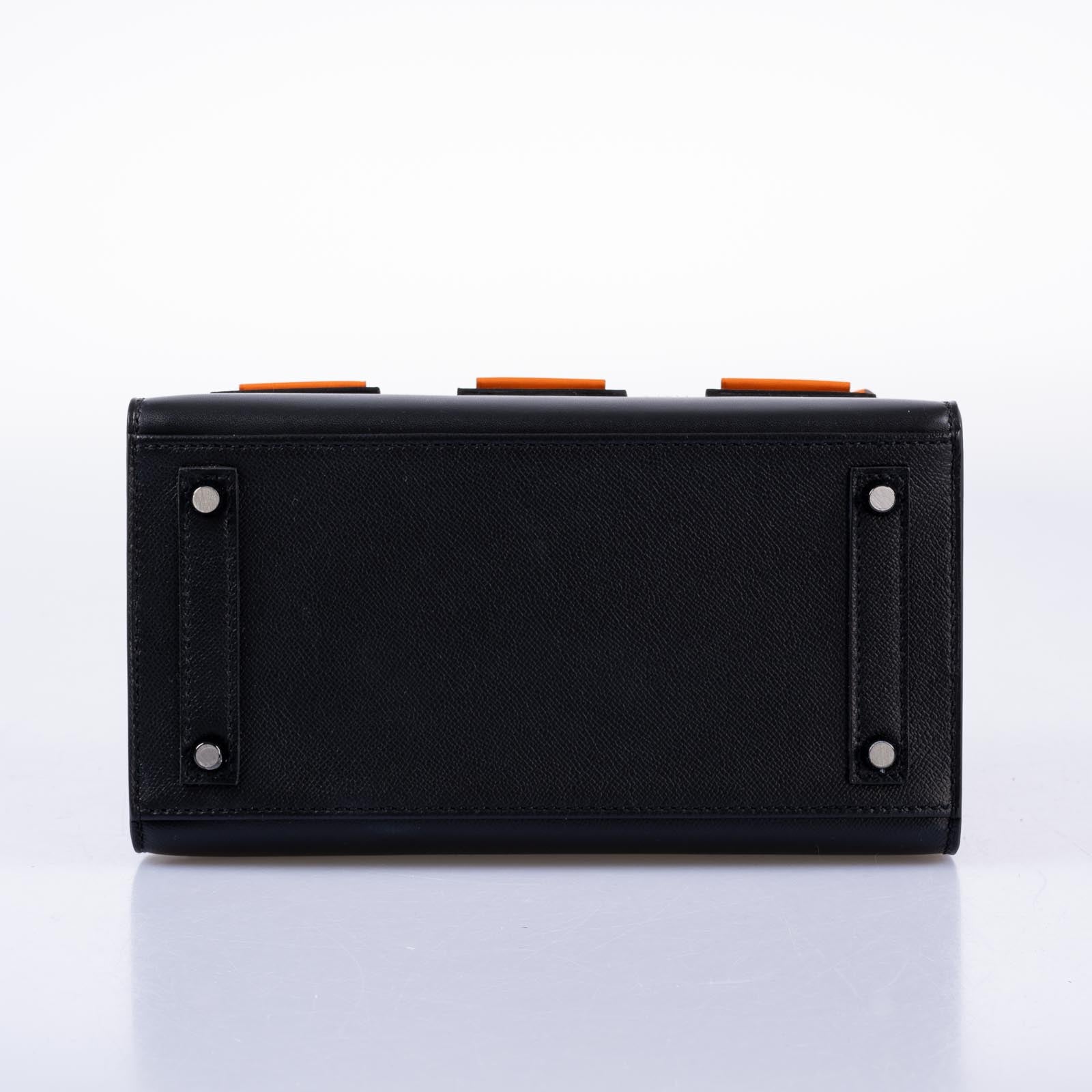 Hermès Birkin 20 Faubourg "Midnight" Sellier Black Matte Alligator & PVD Hardware