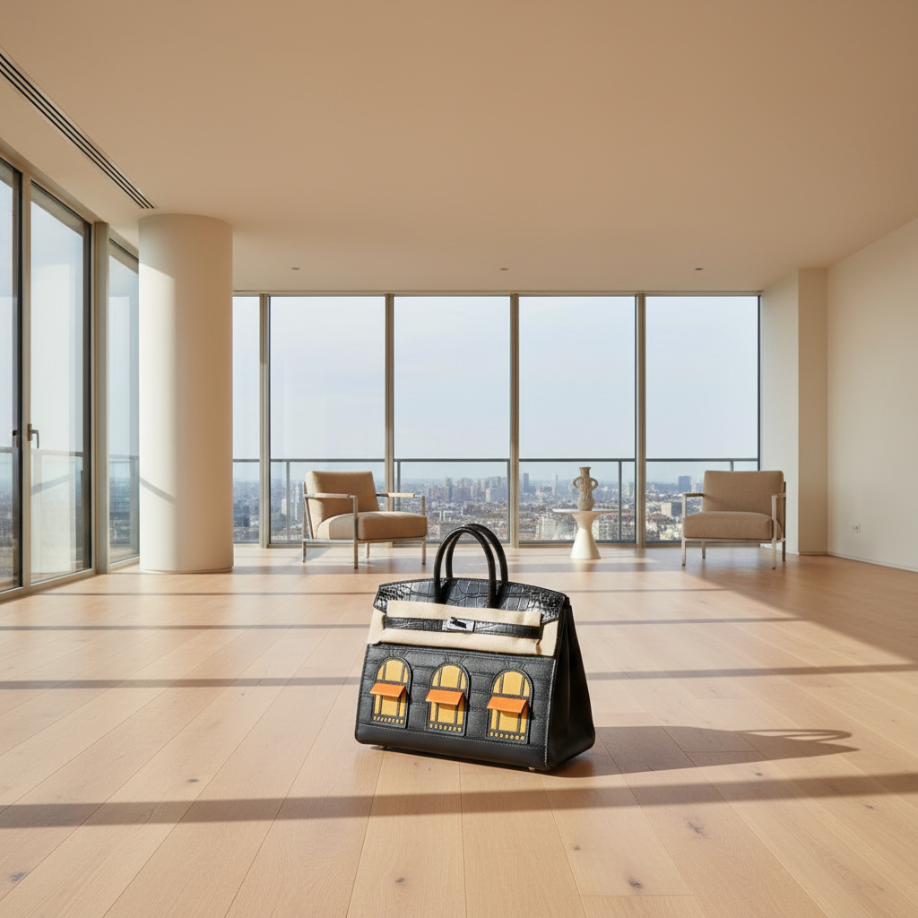 Hermès Birkin 20 Faubourg "Midnight" Sellier Black Matte Alligator & PVD Hardware