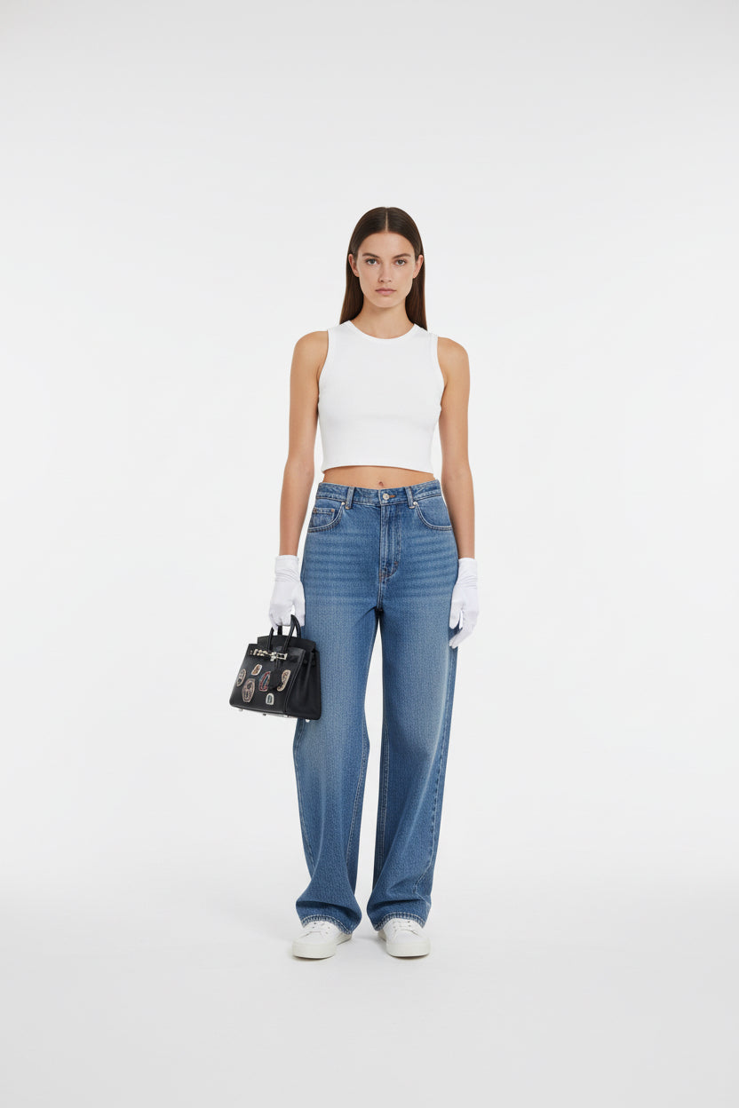 Hermès Birkin 20 Sellier Bouclerie Moderne Black Chèvre Palladium Hardware