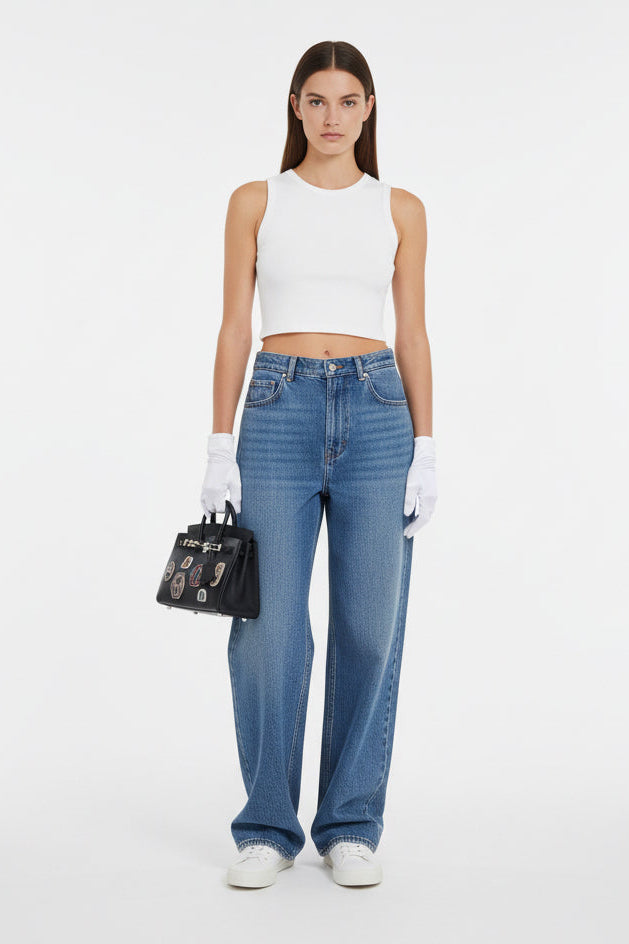 Hermès Birkin 20 Sellier Bouclerie Moderne Black Chèvre Palladium Hardware