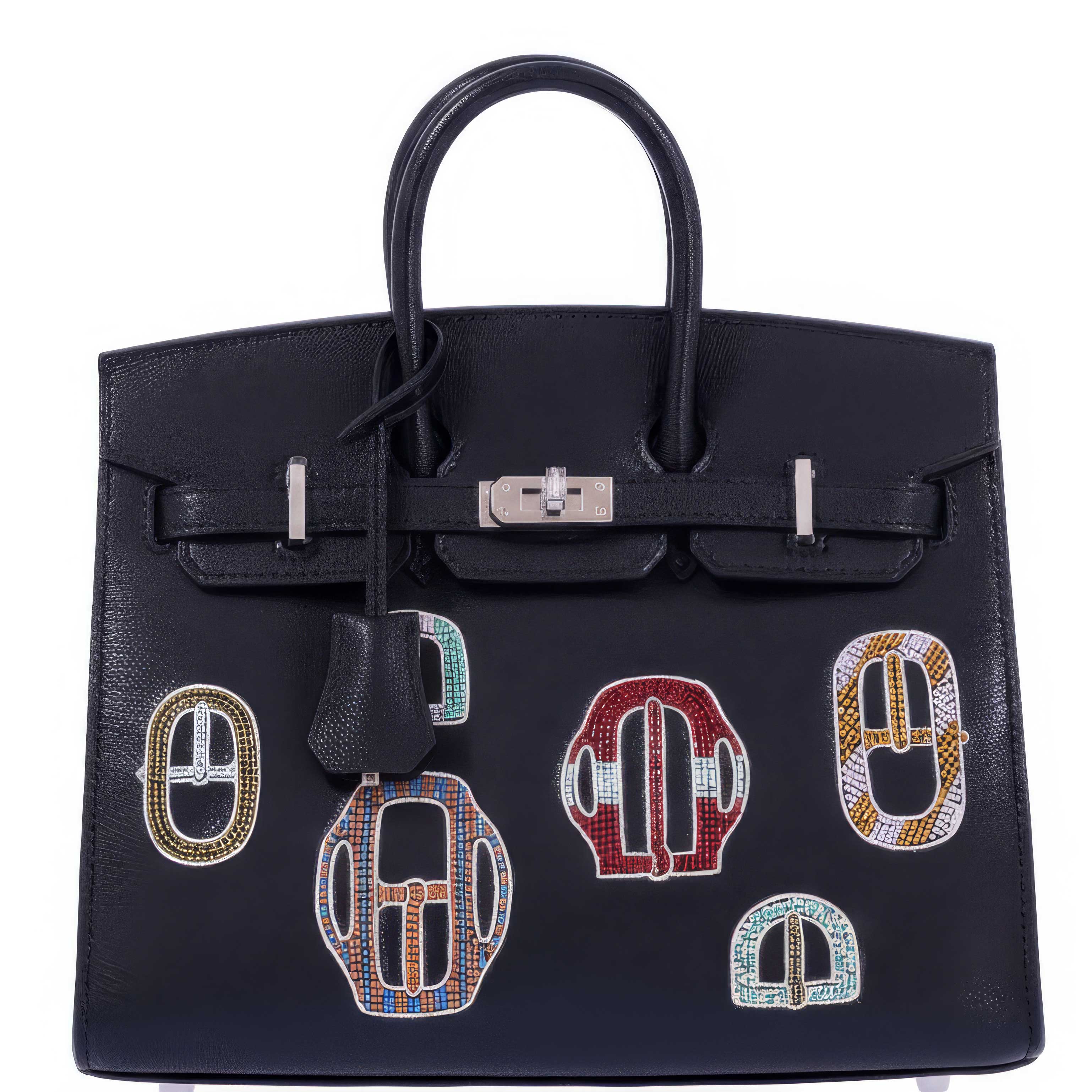 Hermès Birkin 20 Sellier Bouclerie Moderne Casaque Noir Chèvre Chamkila Palladium Hardware