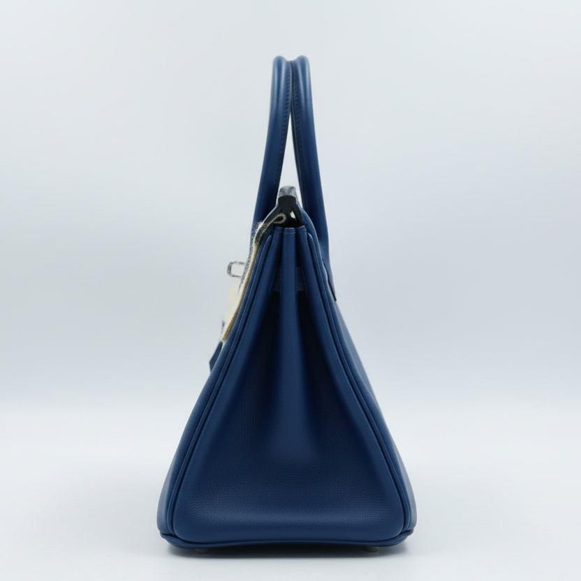 Hermès Birkin 25 Bleu Saphir Swift Palladium Hardware