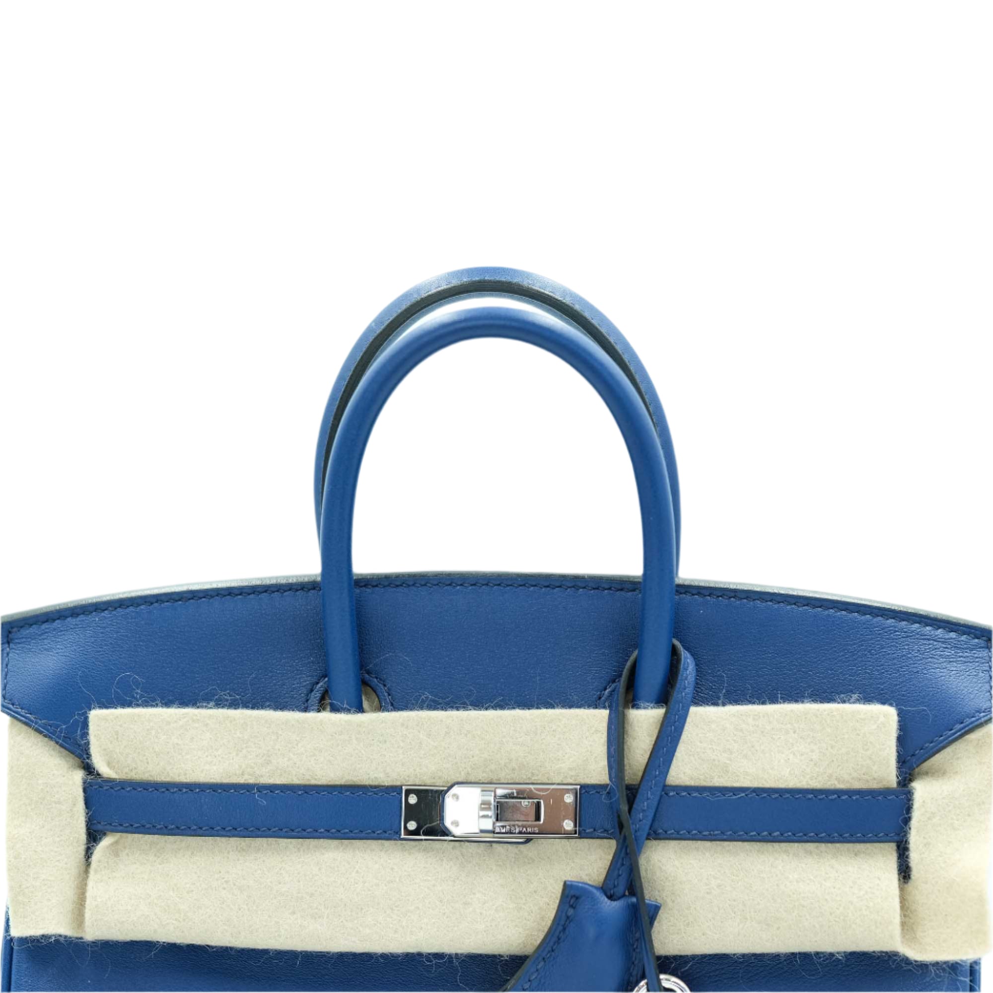 Hermès Birkin 25 Bleu Saphir Swift Palladium Hardware