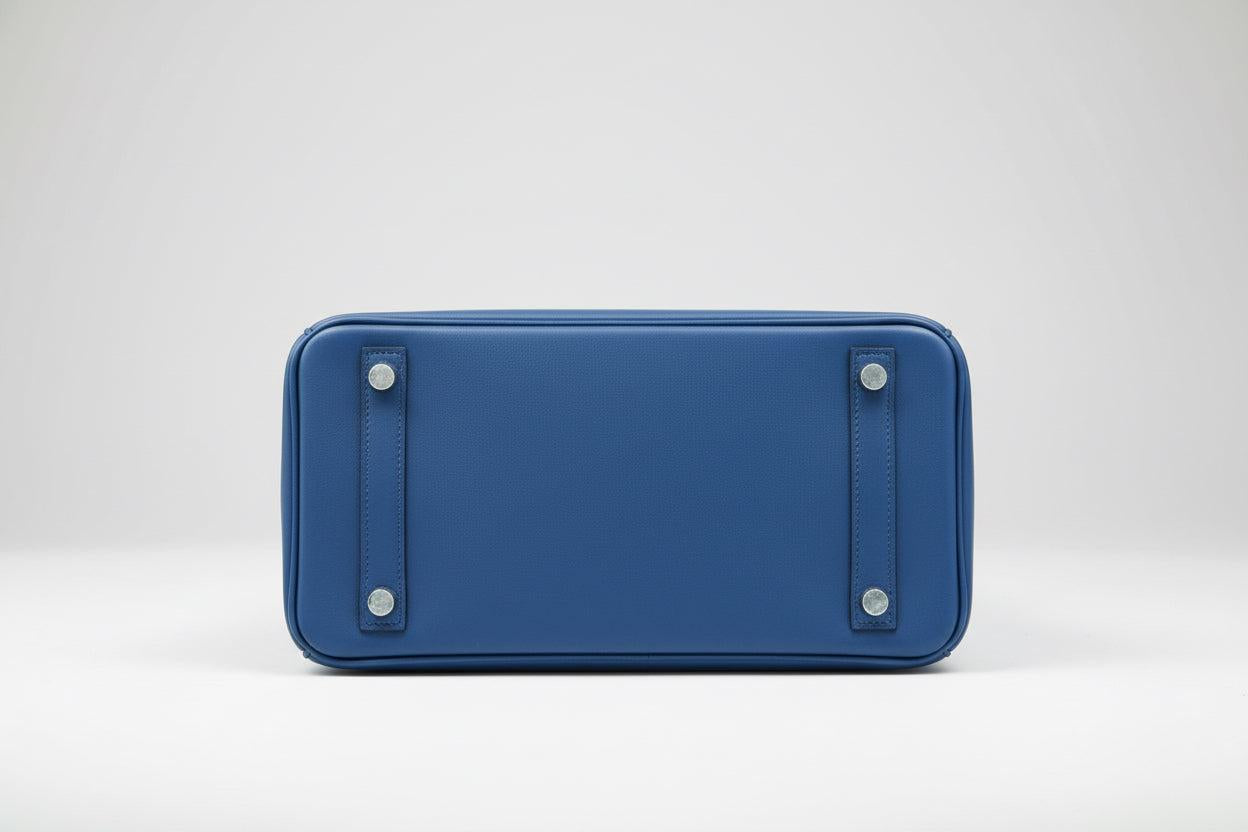Hermès Birkin 25 Bleu Saphir Swift Palladium Hardware