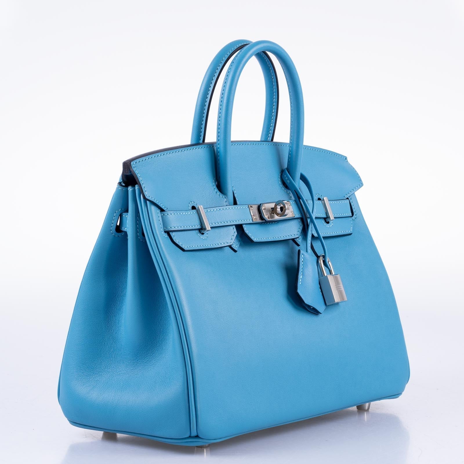 Hermès Birkin 25 Bleu du Nord Swift Palladium Hardware