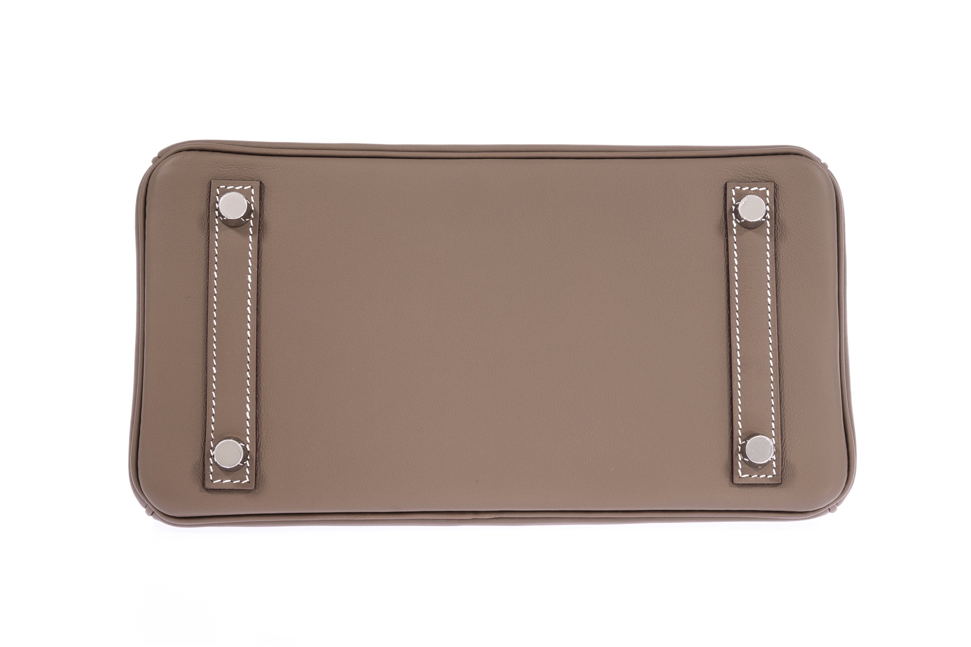 Hermès Birkin 25 Etoupe Swift Palladium Hardware