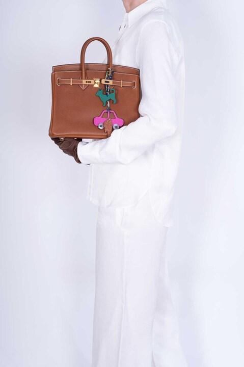Hermès Birkin 25 Fauve Barenia Faubourg Gold Hardware
