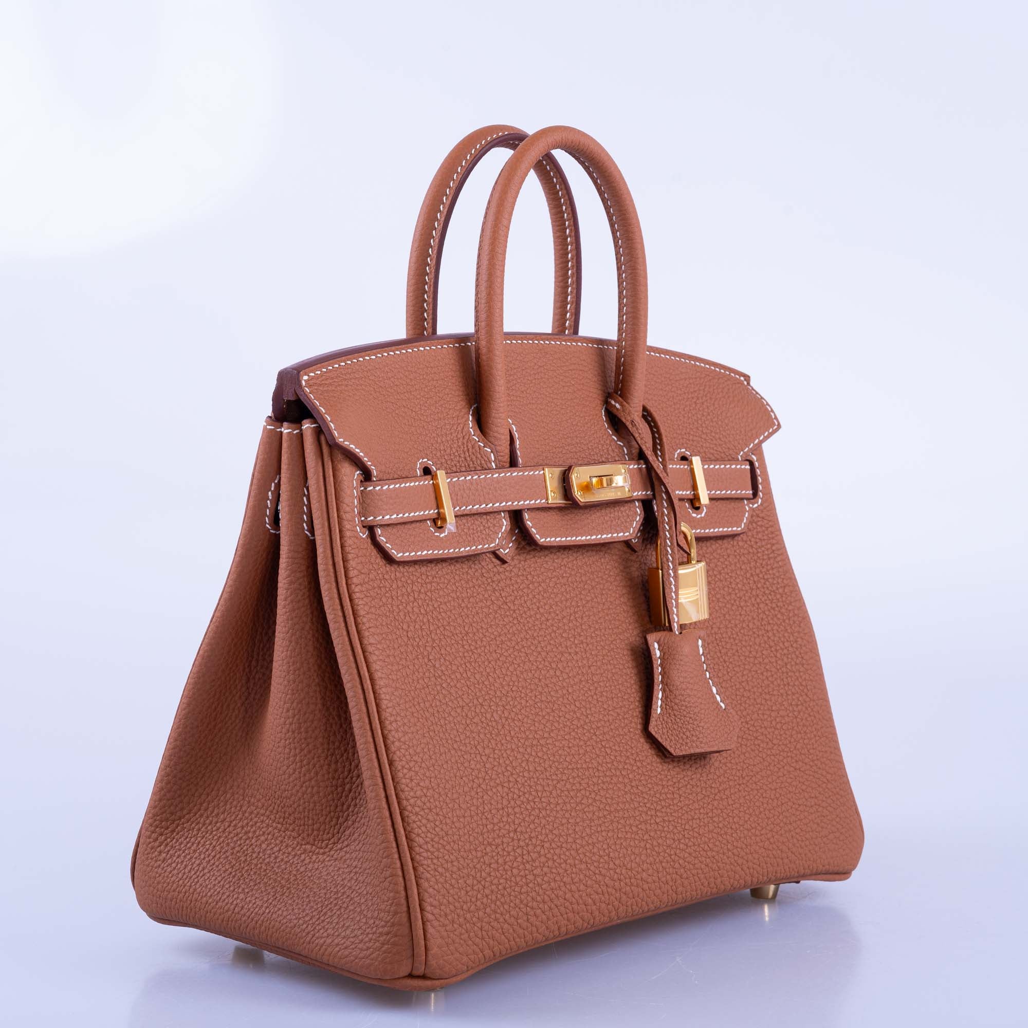 Hermès Birkin 25 Gold Togo with Gold Hardware