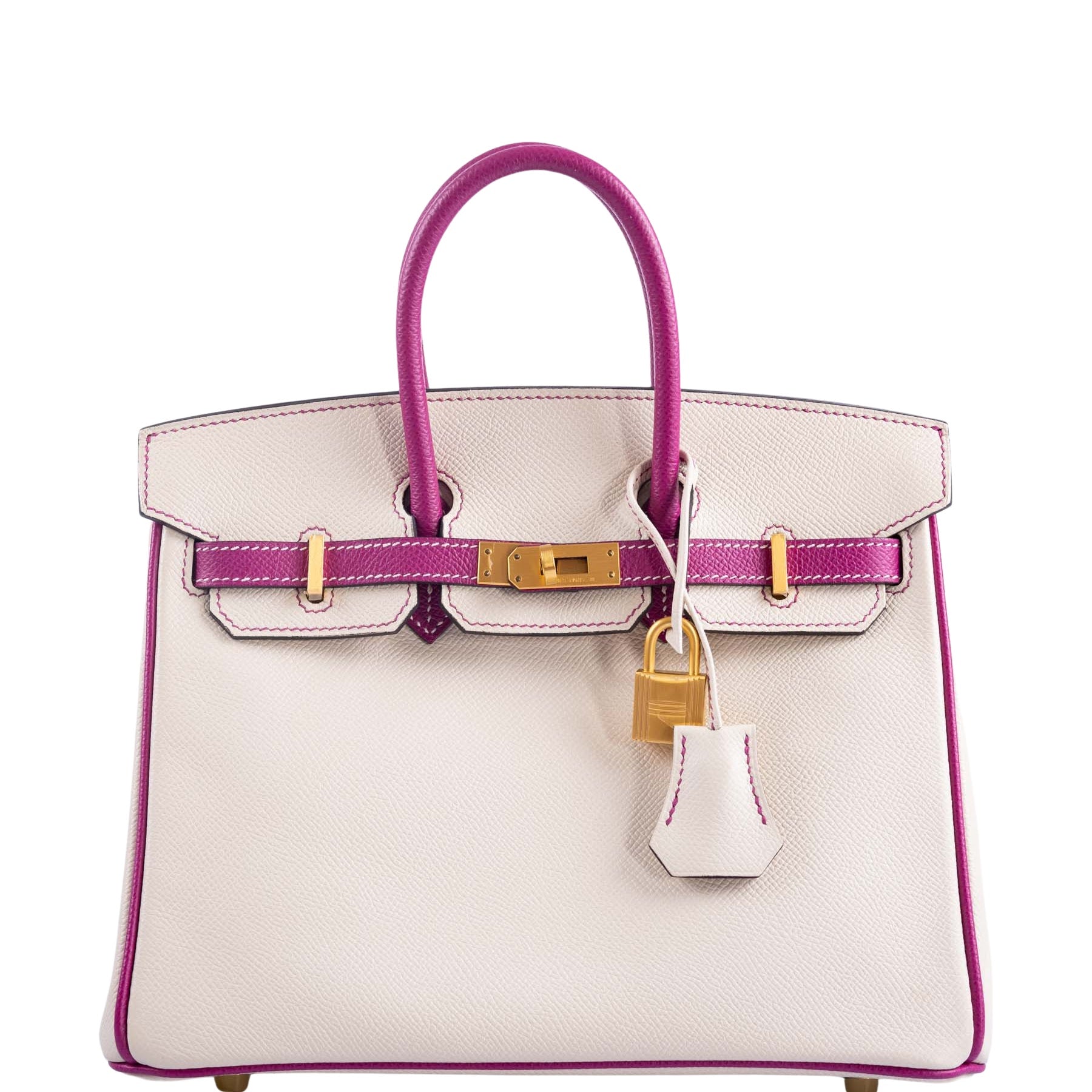 Hermes birkin 25 online rose pourpre