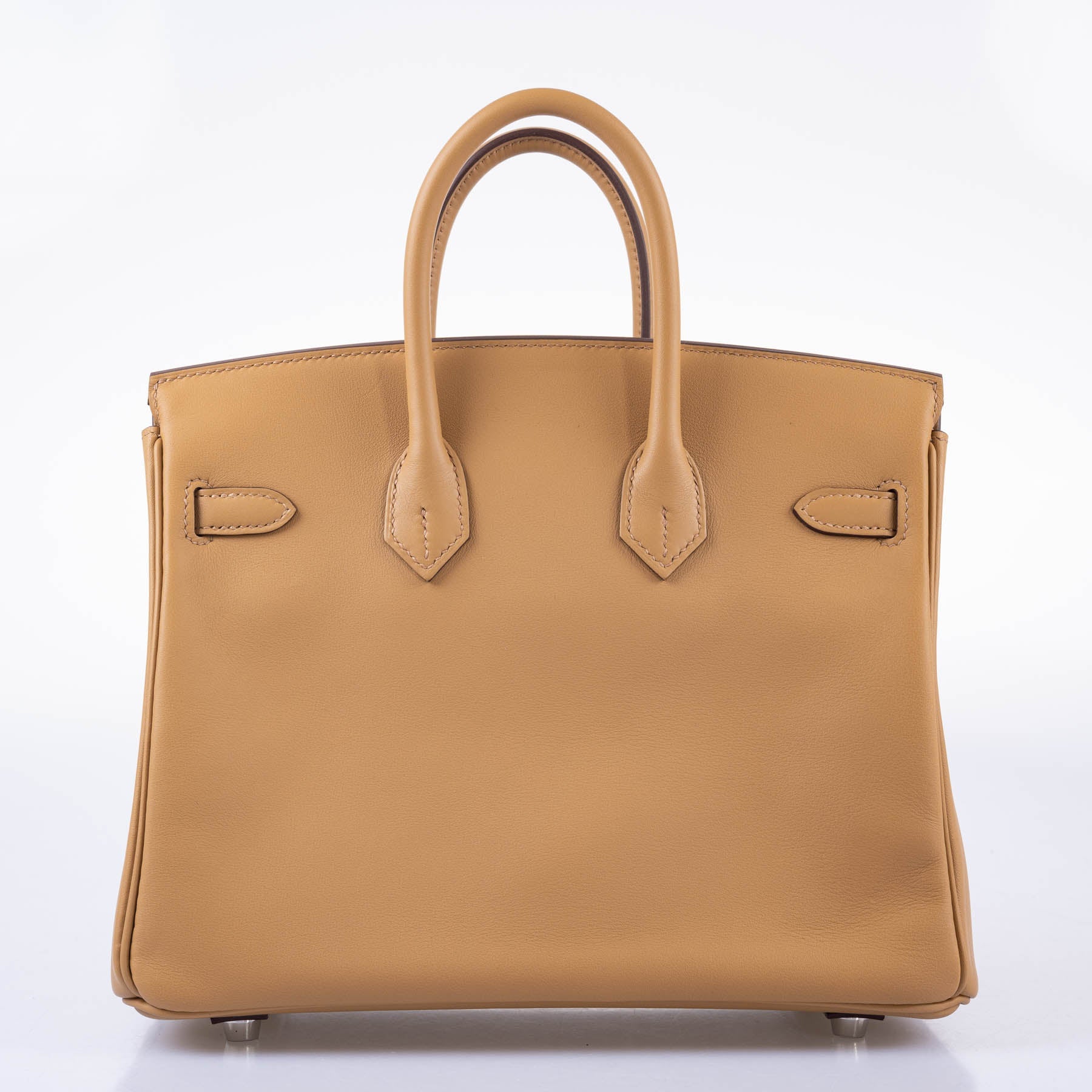 Hermès Birkin 25 In and Out Biscuit Printed Swift Palladium Hardware