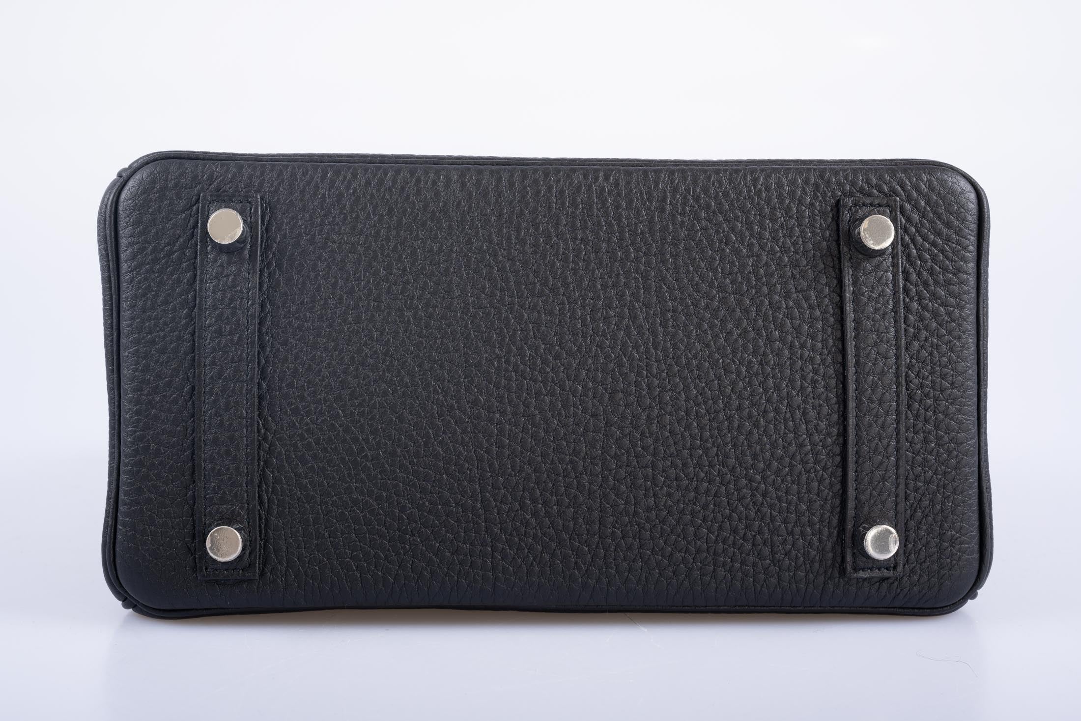 Hermès Birkin 25 Noir Togo Palladium Hardware