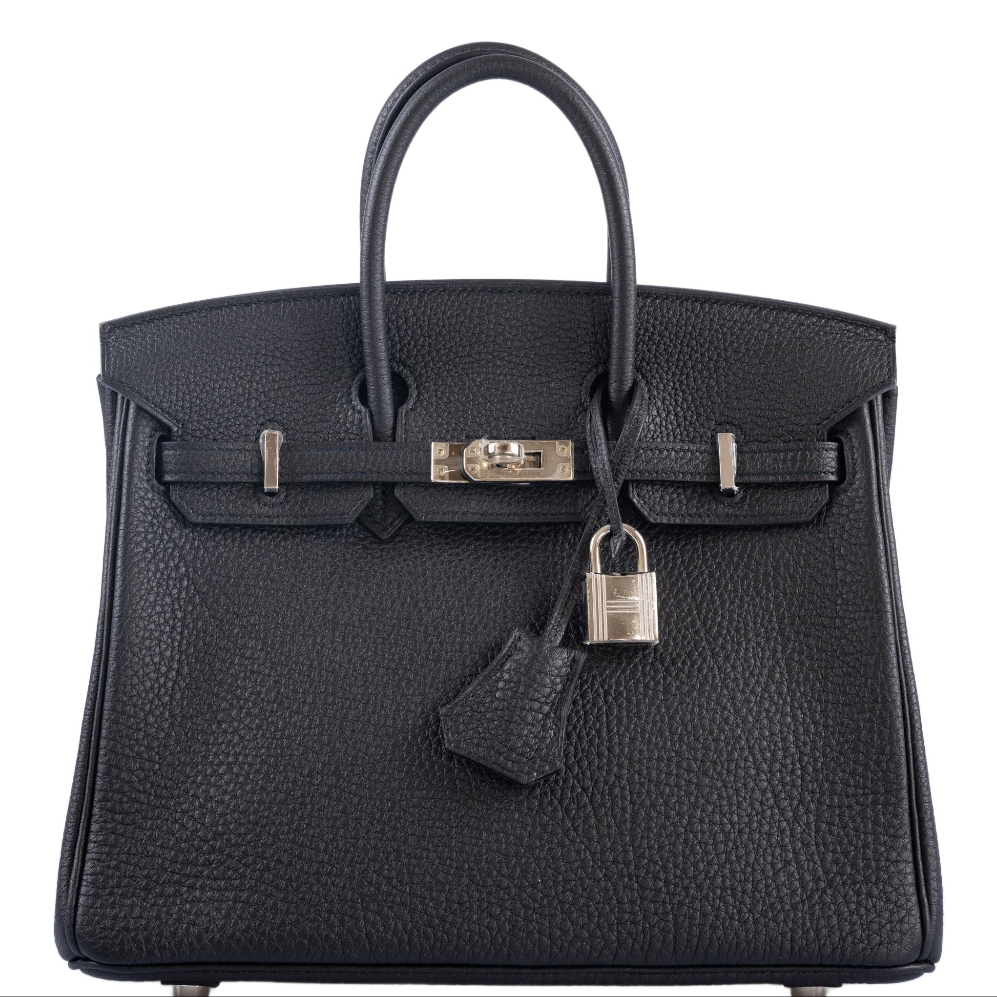 Hermès Birkin 25 Noir Togo Palladium Hardware