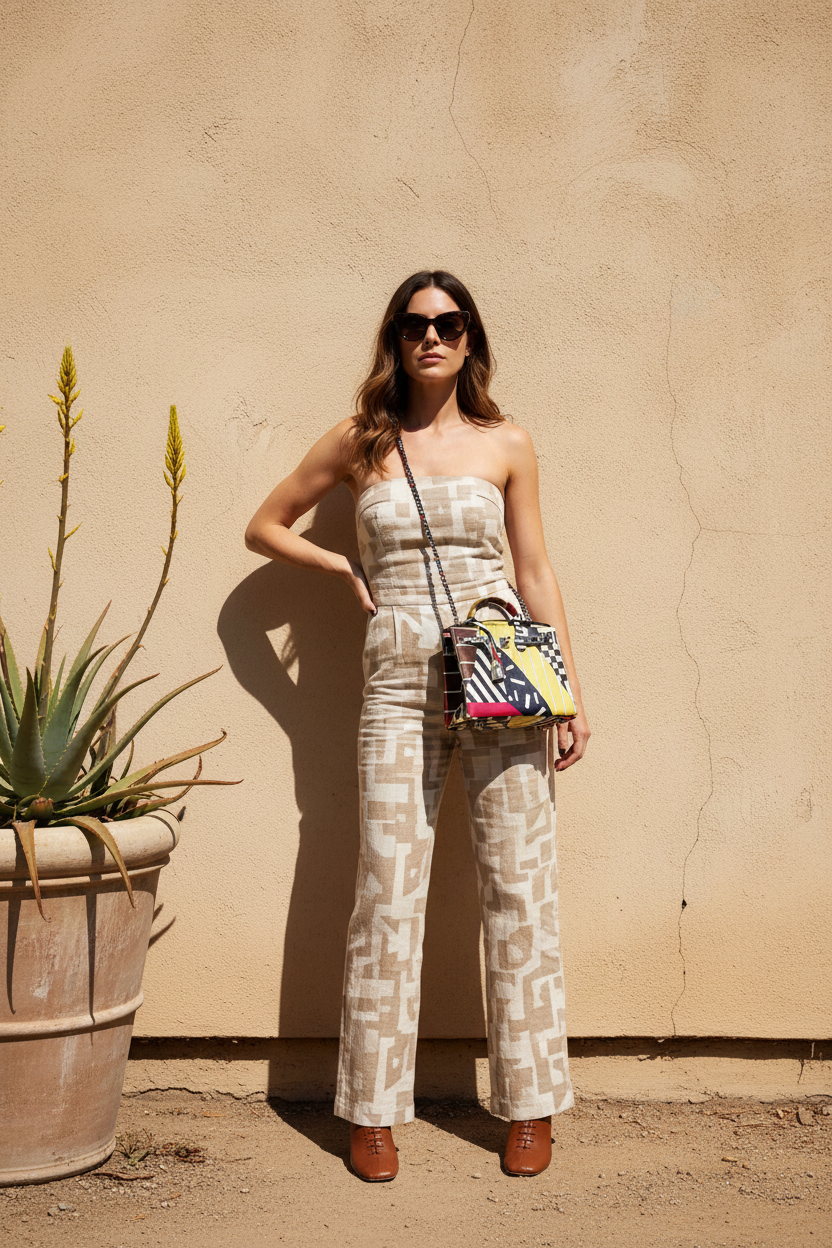 Hermès Birkin 25 "One Two Three and Away We Go" Nigel Peake Limited Edition Multicolor Swift Palladium Hardware