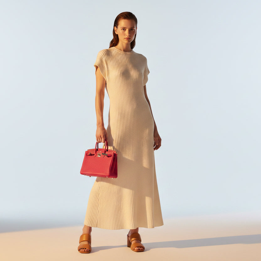 Hermès Birkin 25 Rose Mexico Togo Palladium Hardware