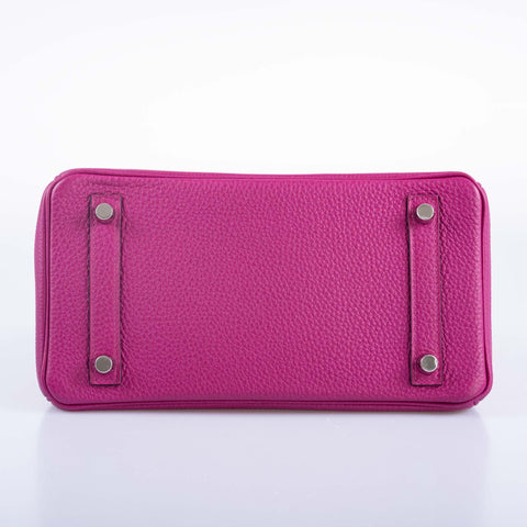 Hermès Birkin 25 Rose Pourpre Togo Palladium Hardware