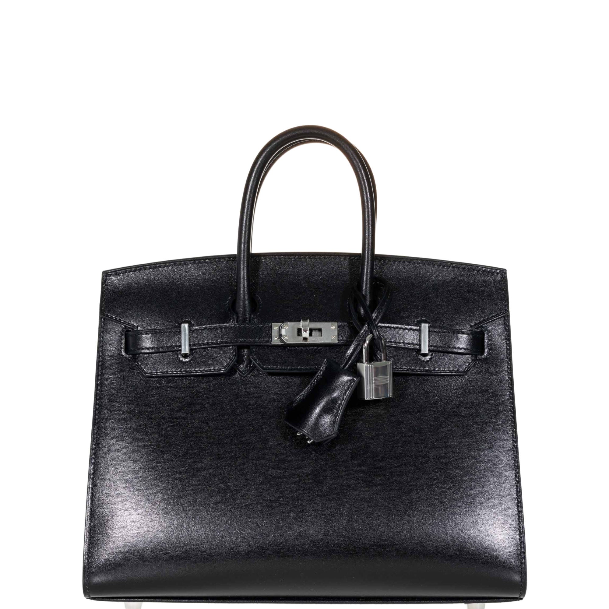 Hermès Birkin 25 Sellier Black Box Calf Palladium Hardware
