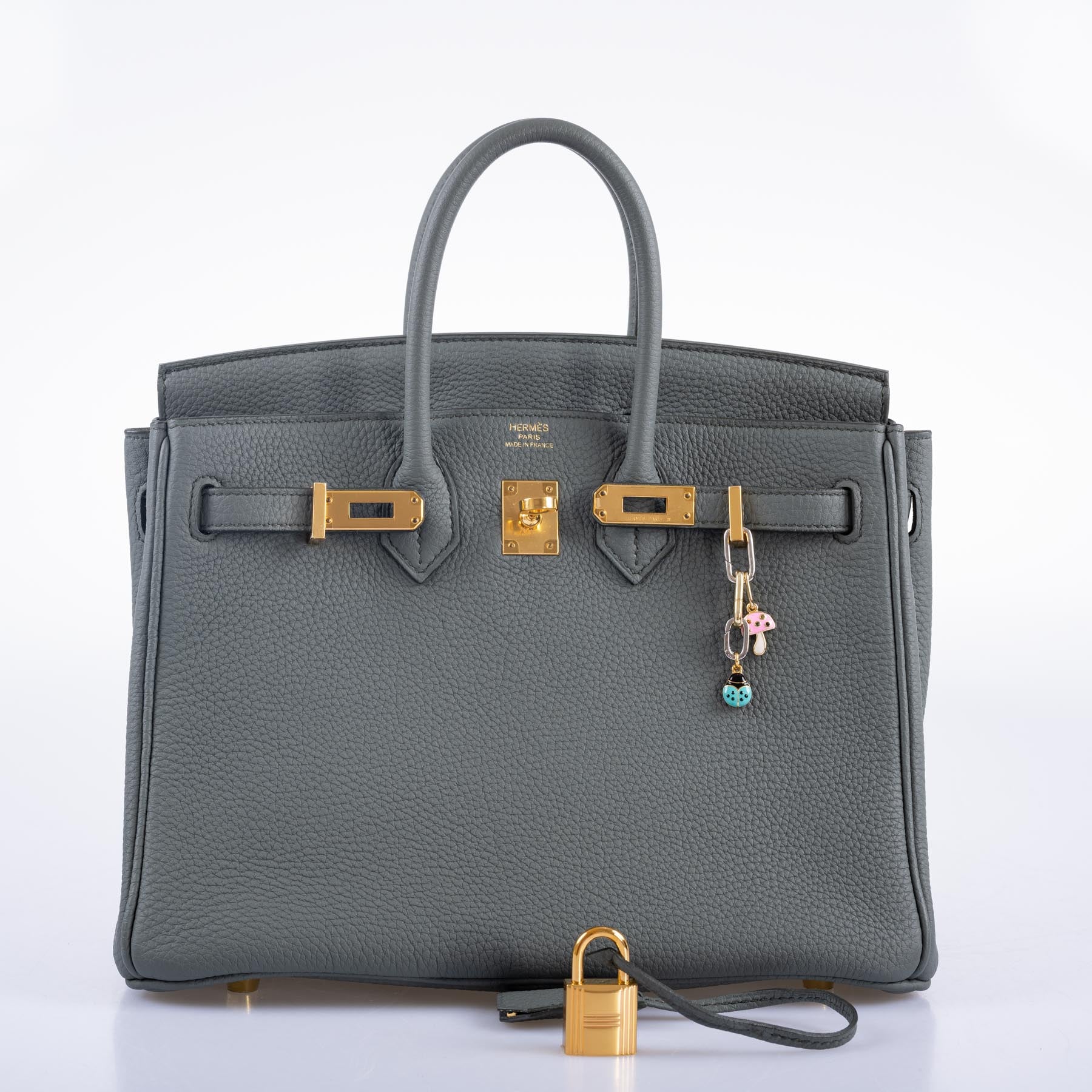 Hermès Birkin 25 Vert Amande Togo Gold Hardware