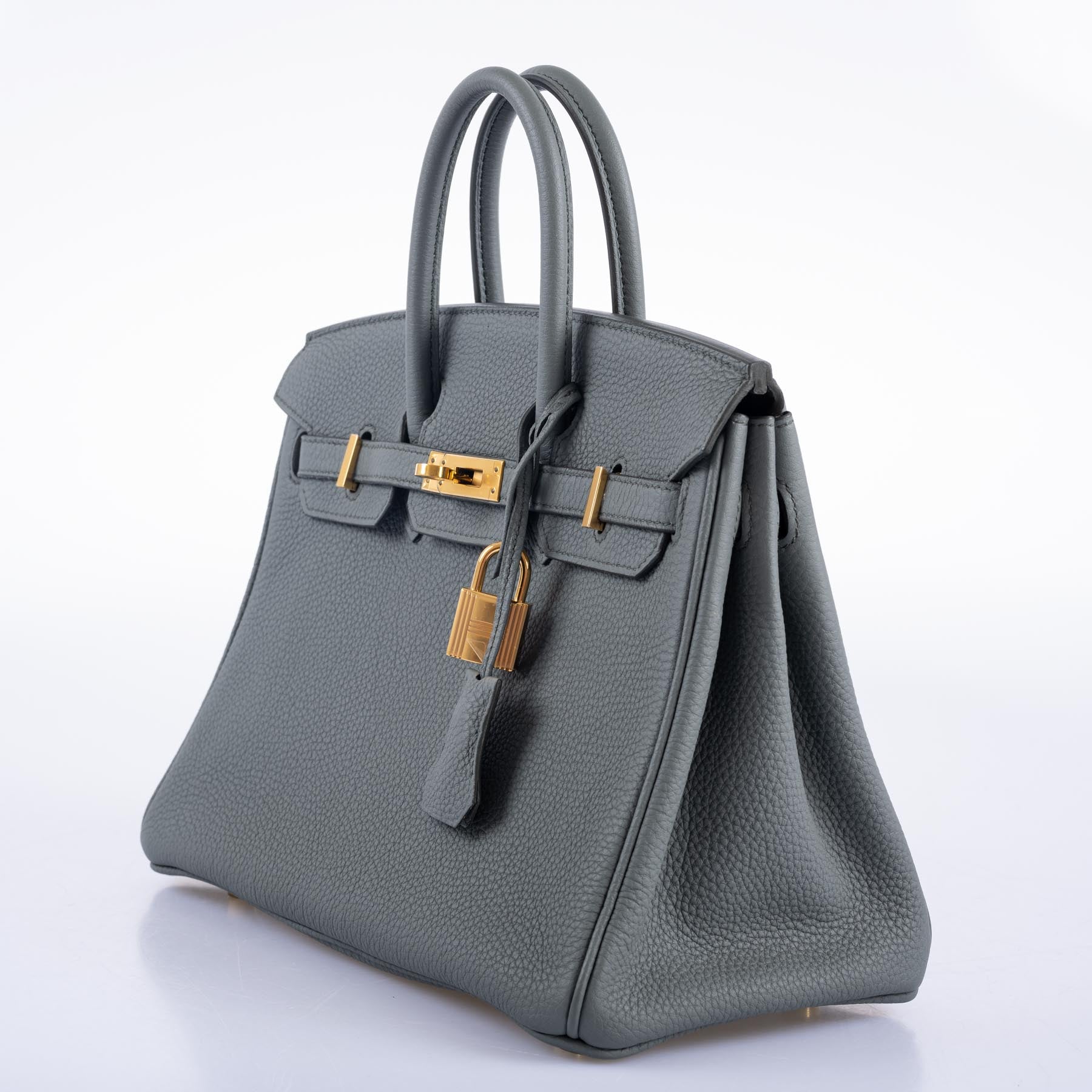 Hermès Birkin 25 Vert Amande Togo Gold Hardware