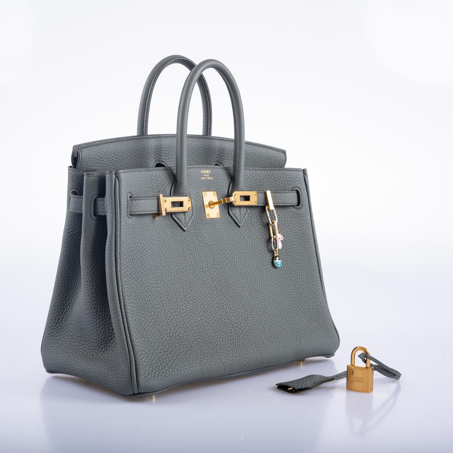 Hermès Birkin 25 Vert Amande Togo Gold Hardware
