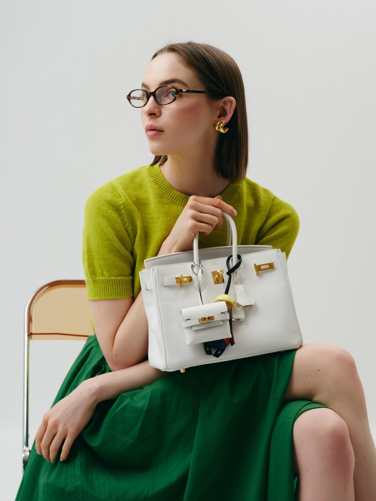 Hermès Birkin 25 White Epsom with Gold Hardware