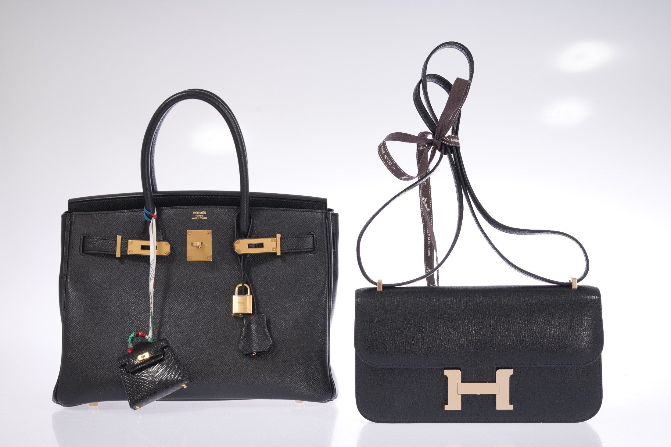 Hermès Birkin 30 Black Epsom Gold Hardware