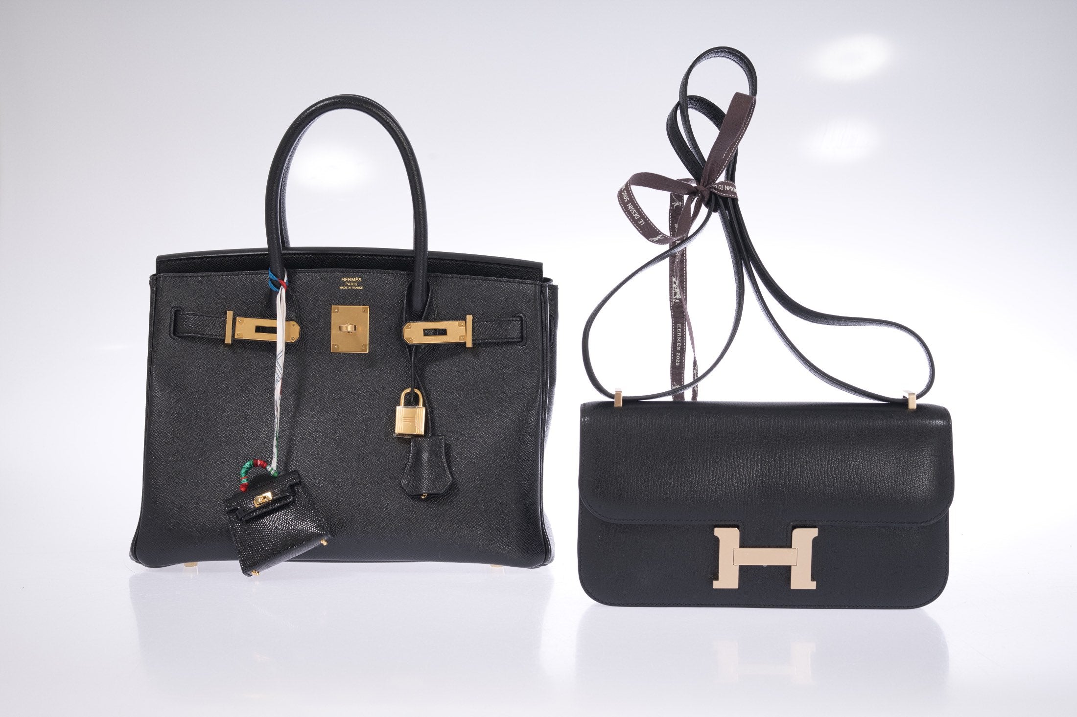 Hermès Birkin 30 Black Epsom Gold Hardware