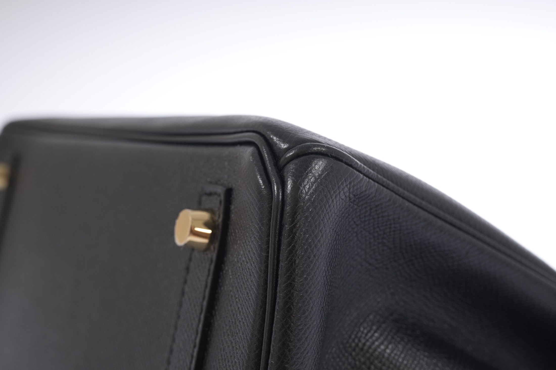 Hermès Birkin 30 Black Epsom Gold Hardware