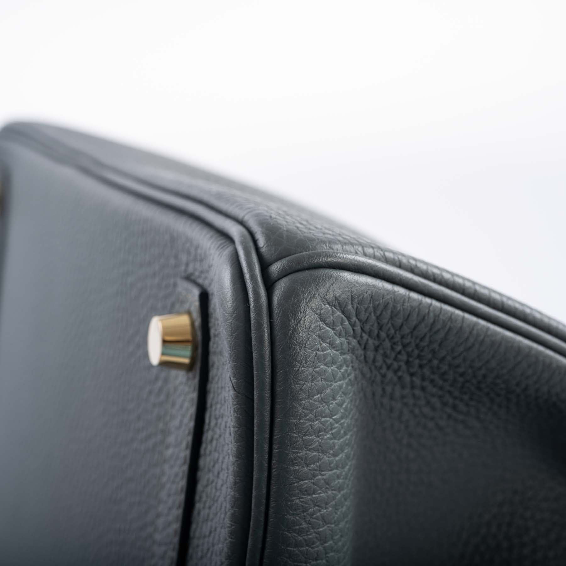 Hermès Birkin 30 Blue Orage Togo Gold Hardware