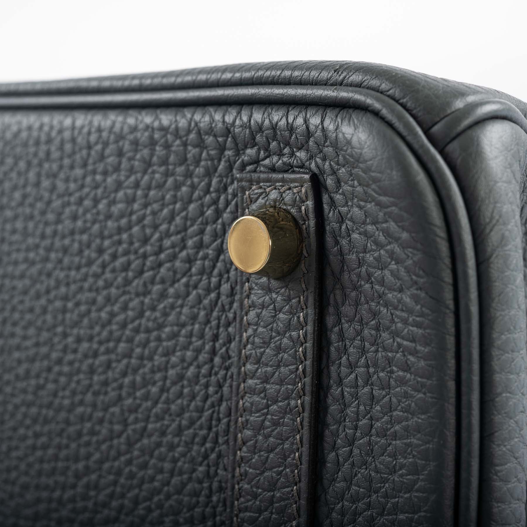 Hermès Birkin 30 Blue Orage Togo Gold Hardware