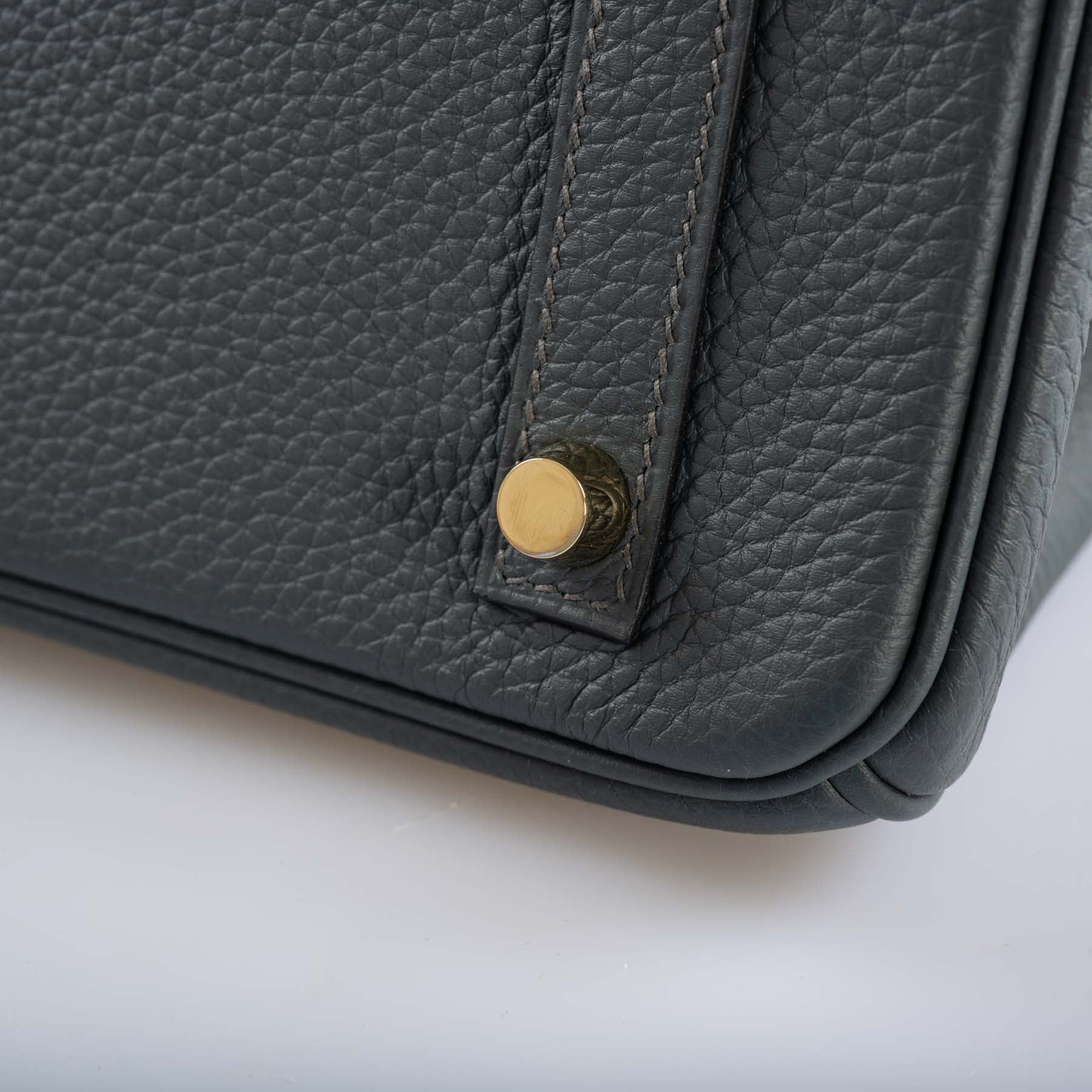 Hermès Birkin 30 Blue Orage Togo Gold Hardware