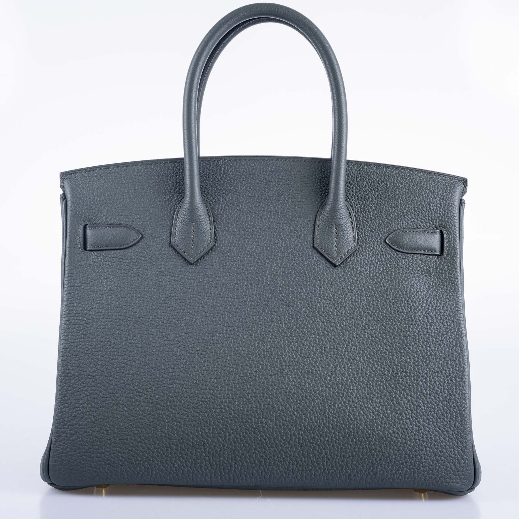 Hermès Birkin 30 Blue Orage Togo Gold Hardware
