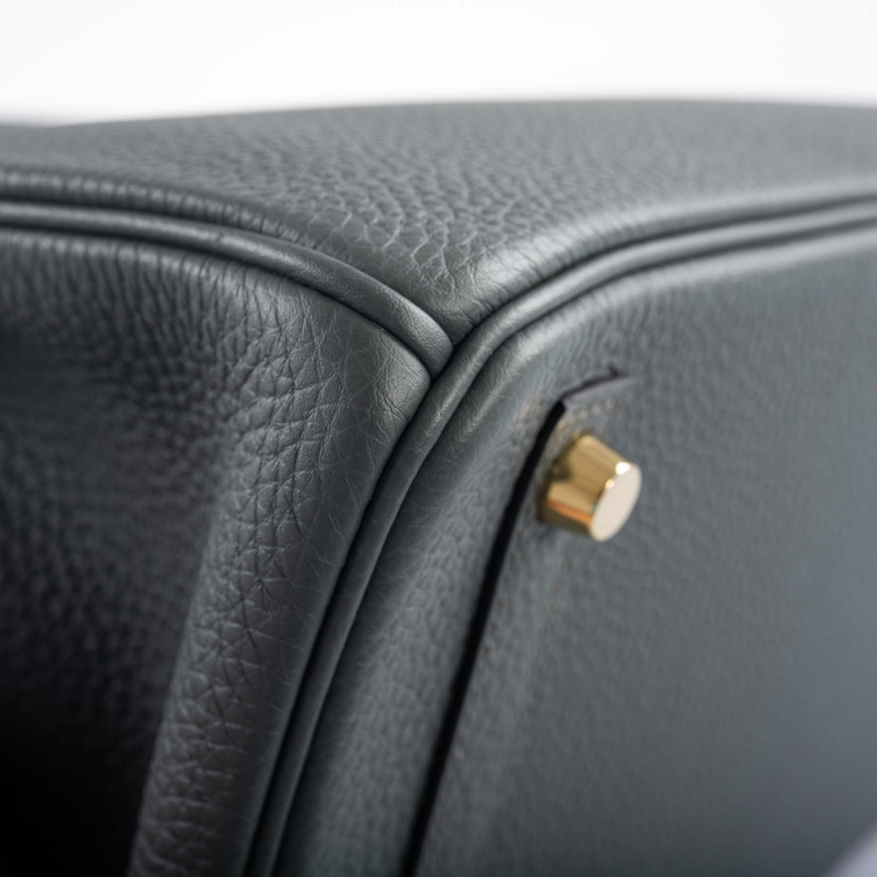 Hermès Birkin 30 Blue Orage Togo Gold Hardware