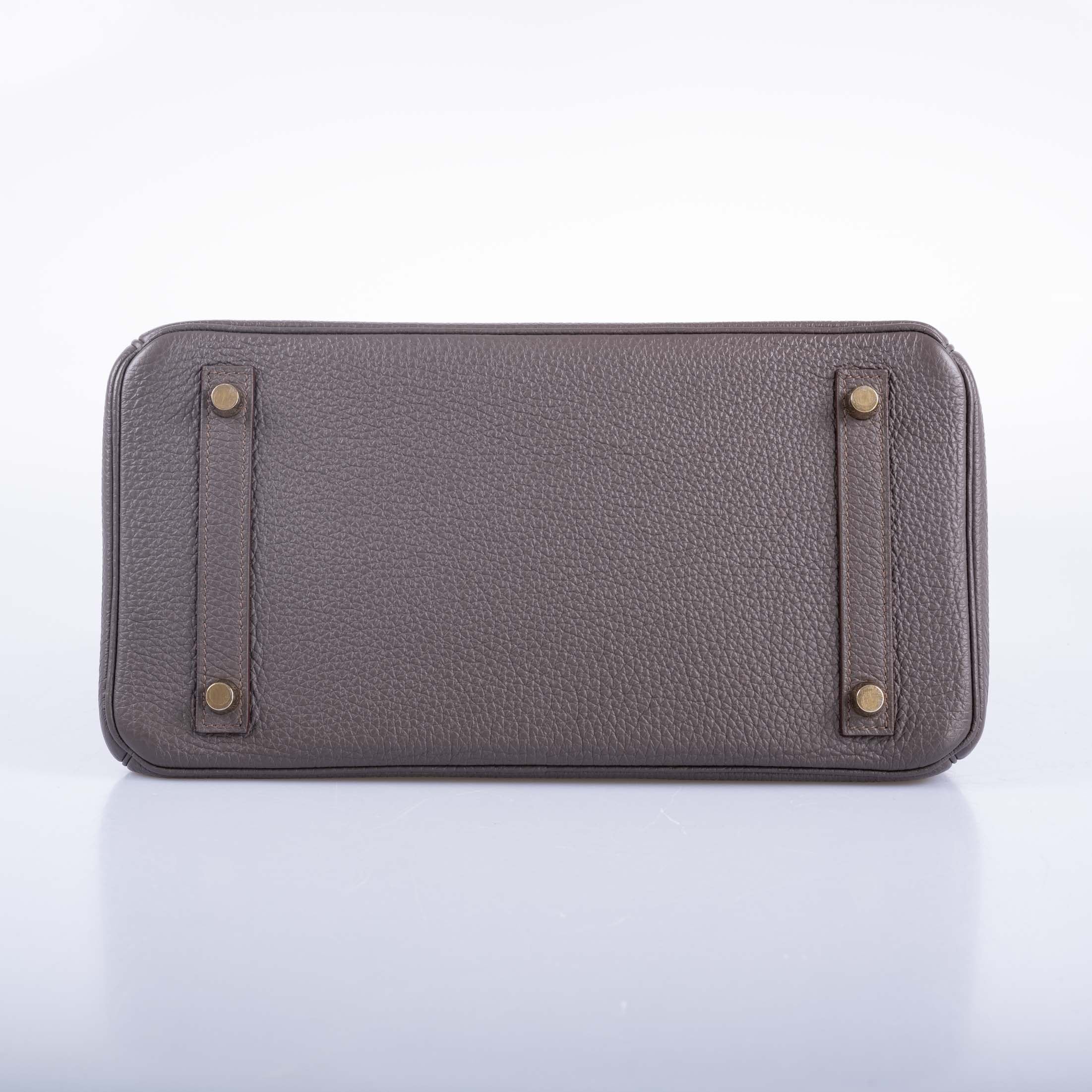 Hermès Birkin 30 Etain Togo with Gold Hardware