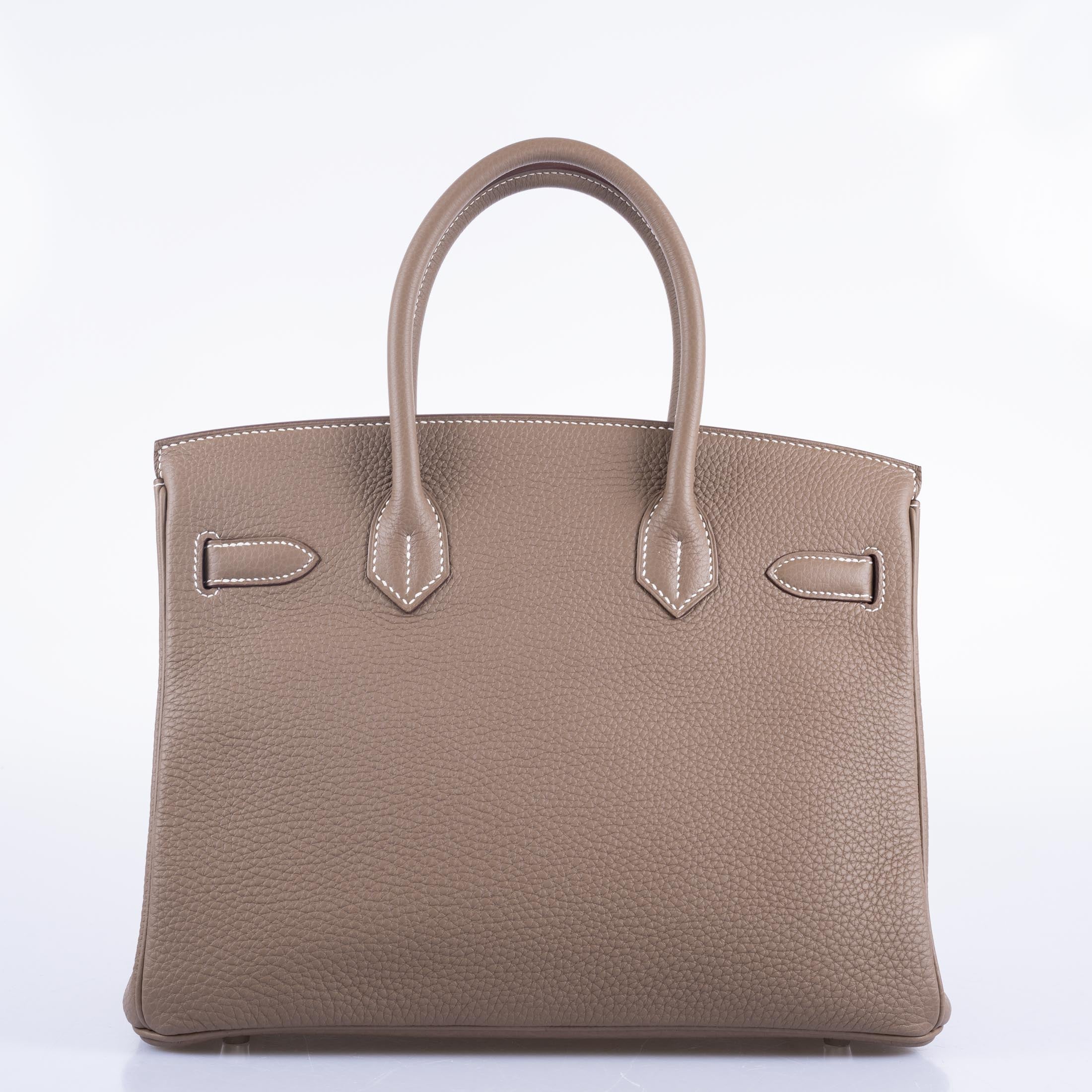 Hermès Birkin 30 Etoupe Togo Palladium Hardware