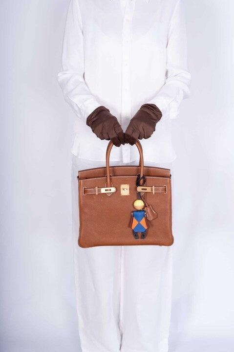 Hermès Birkin 30 Fauve Barenia Faubourg Gold Hardware