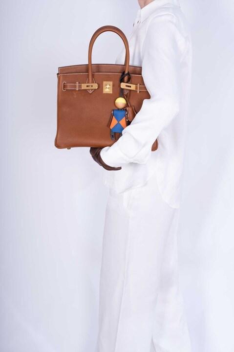 Hermès Birkin 30 Fauve Barenia Faubourg Gold Hardware