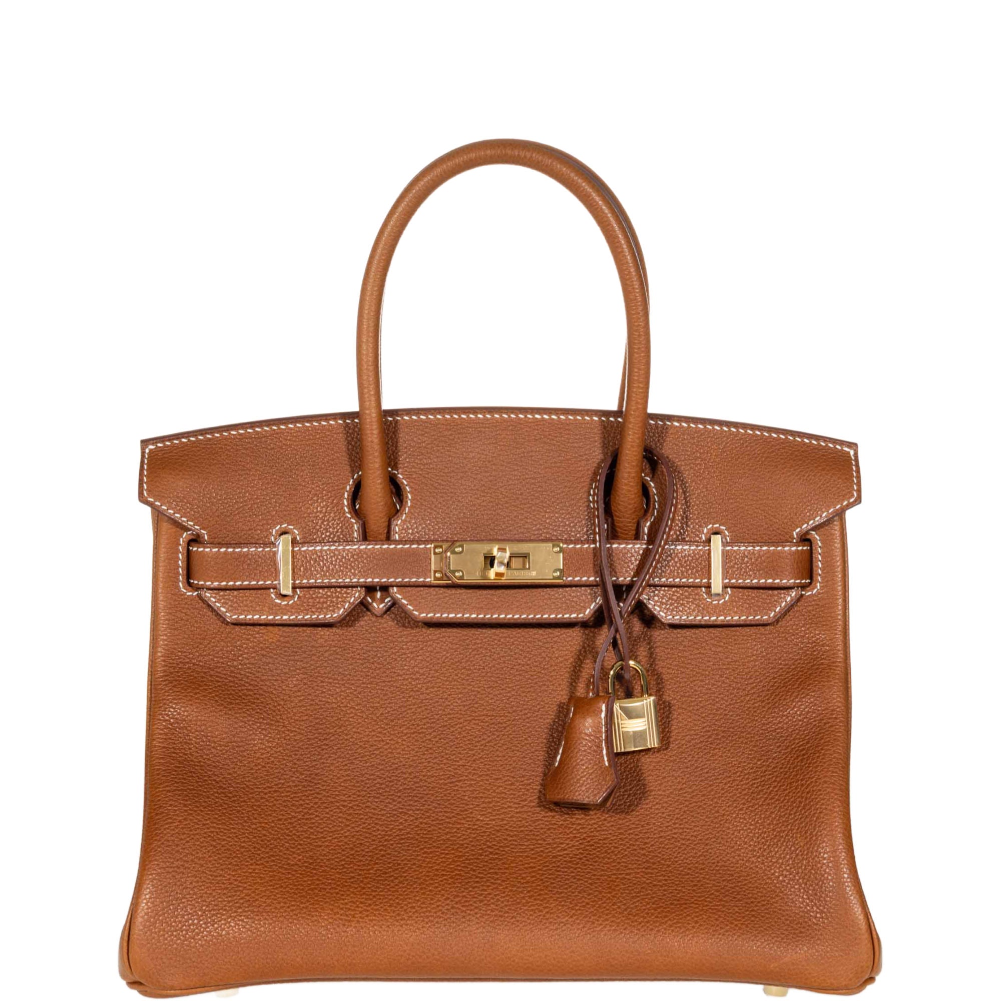 Hermès Birkin 30 Fauve Barenia Faubourg Gold Hardware
