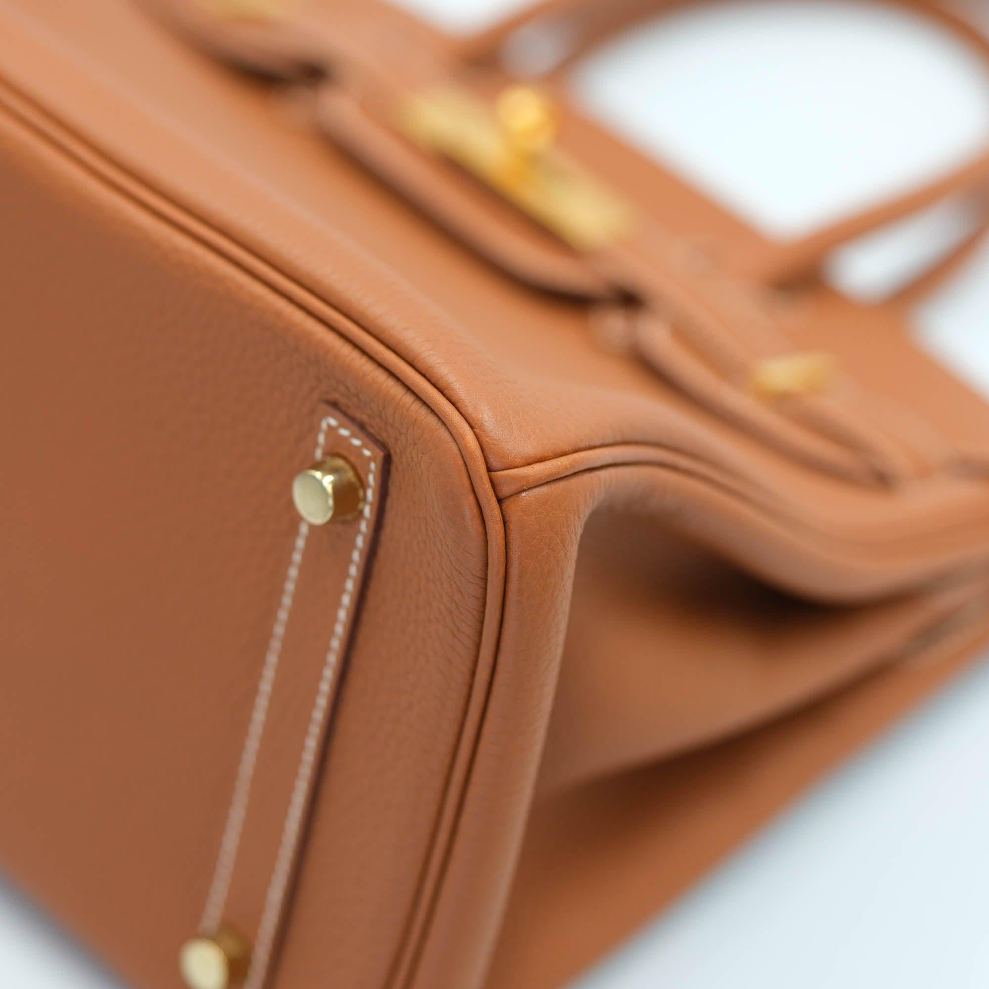 Hermès Birkin 30 Gold Togo Gold Hardware