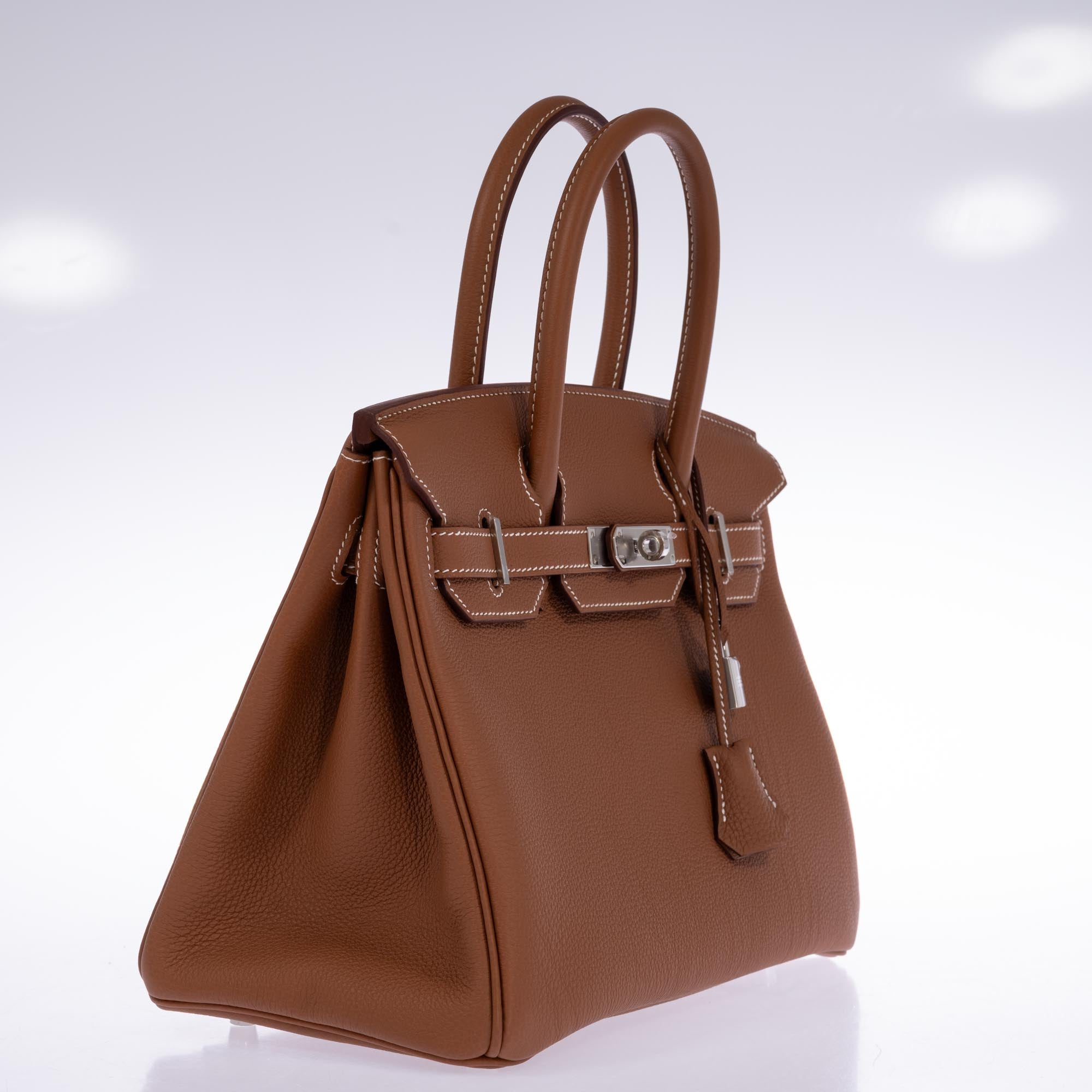 Hermès Birkin 30 Gold Togo Palladium Hardware