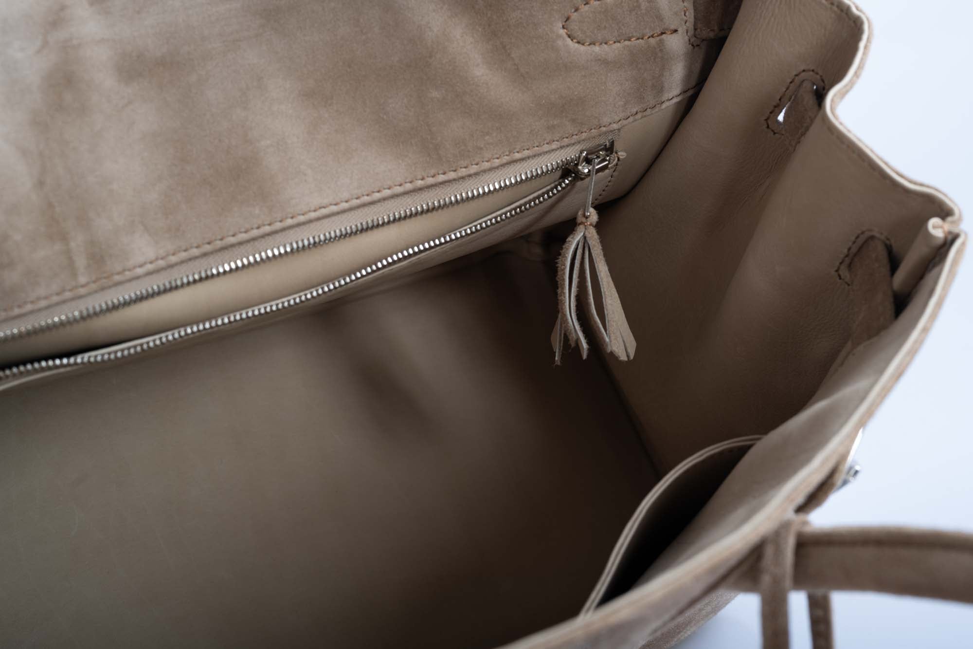 Hermès Birkin 30 Gris Perle Doblis Palladium Hardware